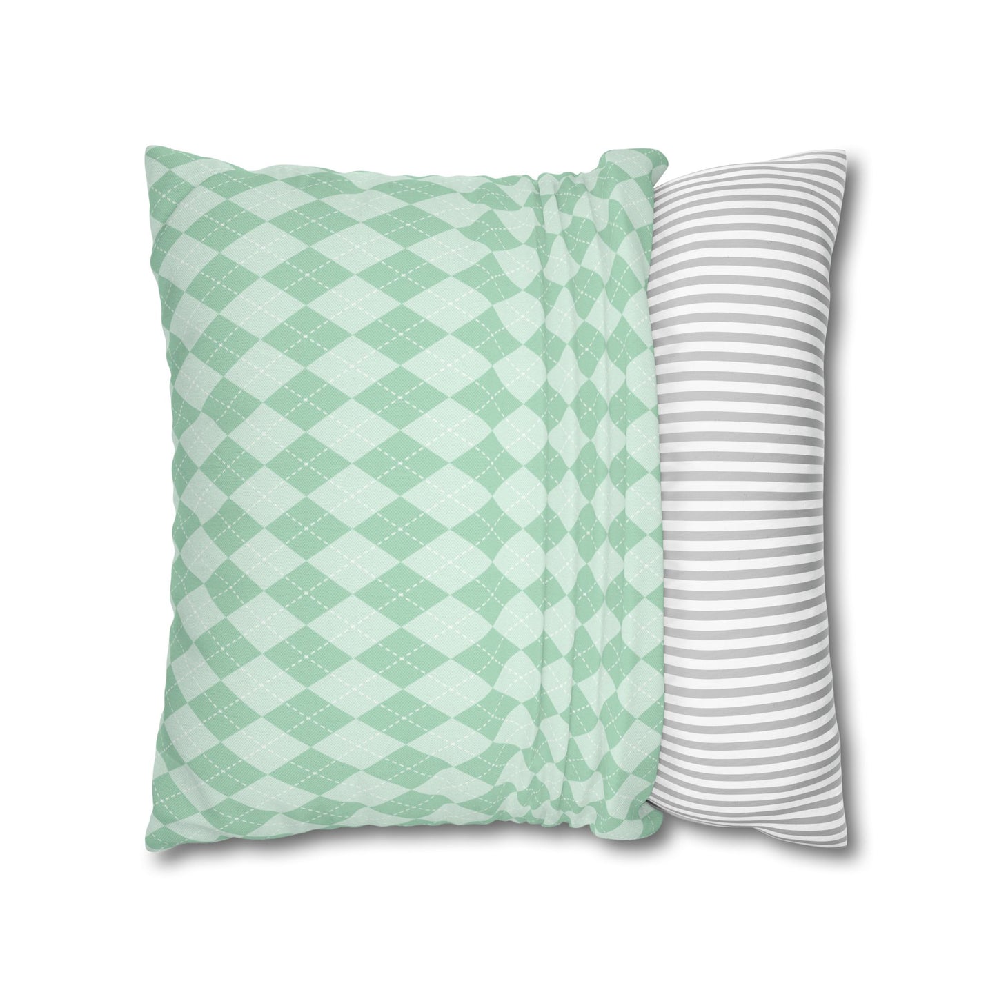 Pink Nutcracker Wreath Pillowcase | Square Pillowcase