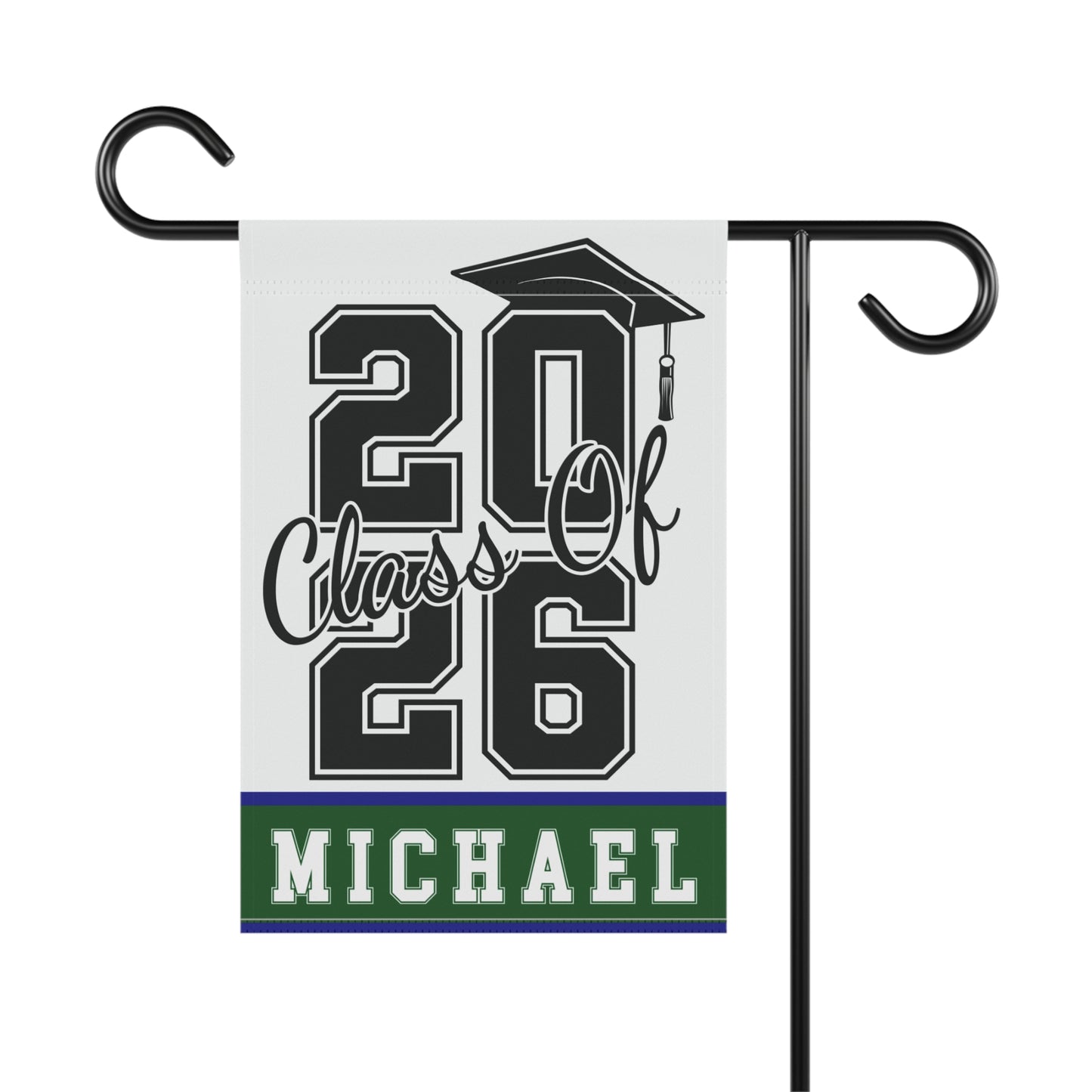 Custom Class of 2026 Graduation Garden Flag