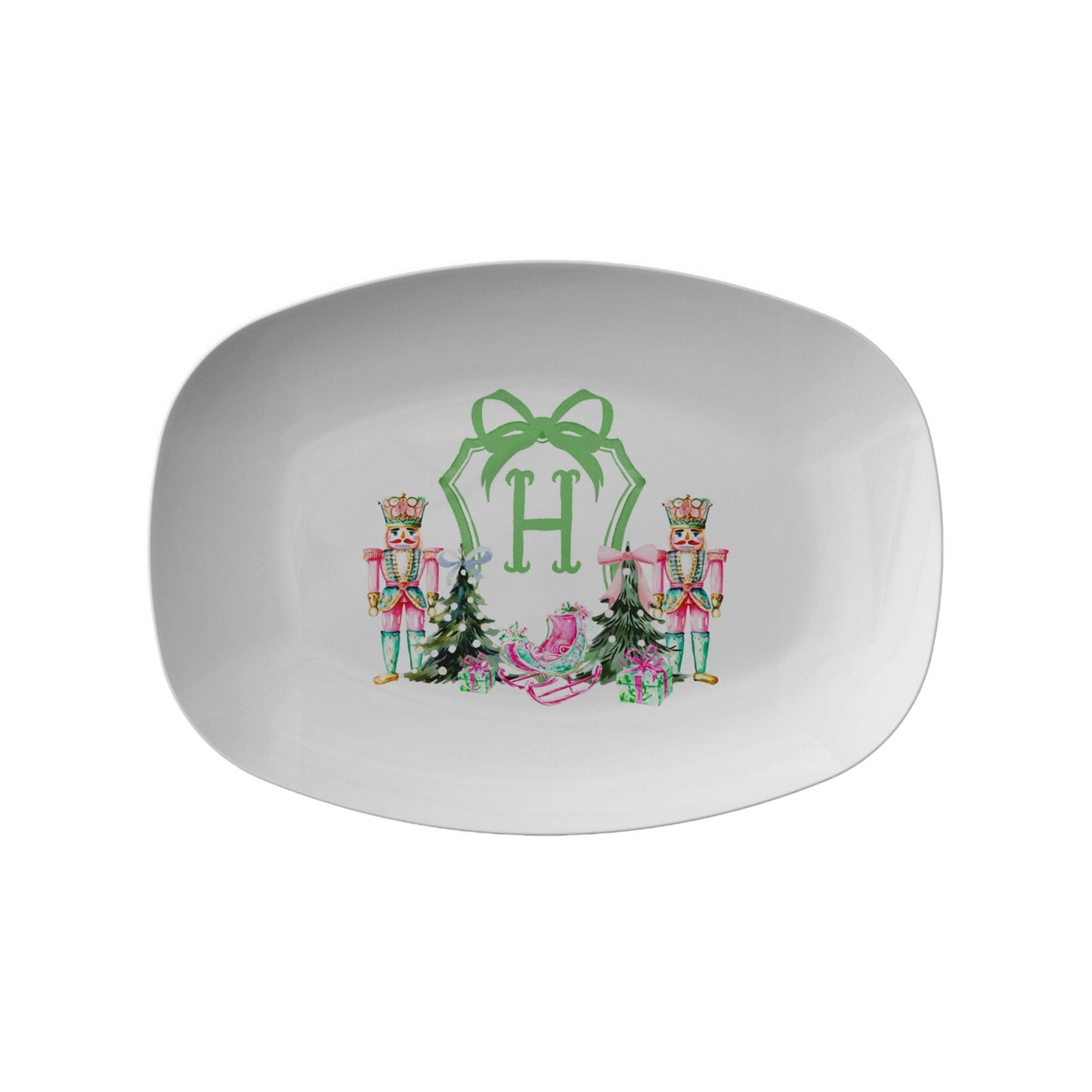 Nutcracker Monogram Serving Platter
