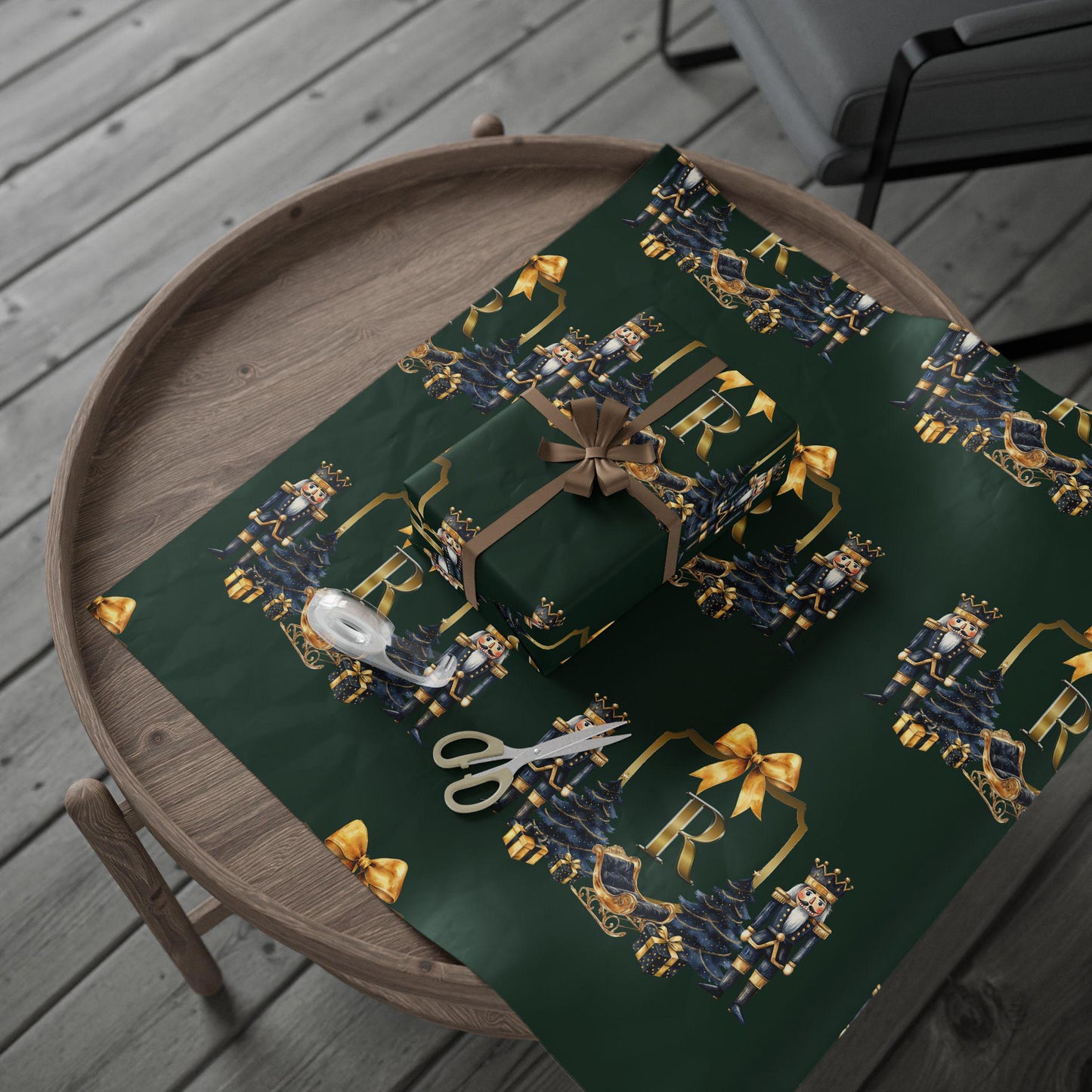Luxury Nutcracker Wrapping Paper – Personalized