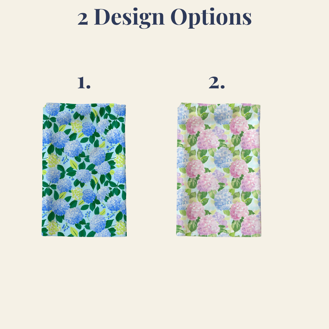 Hydrangea Tea Towel