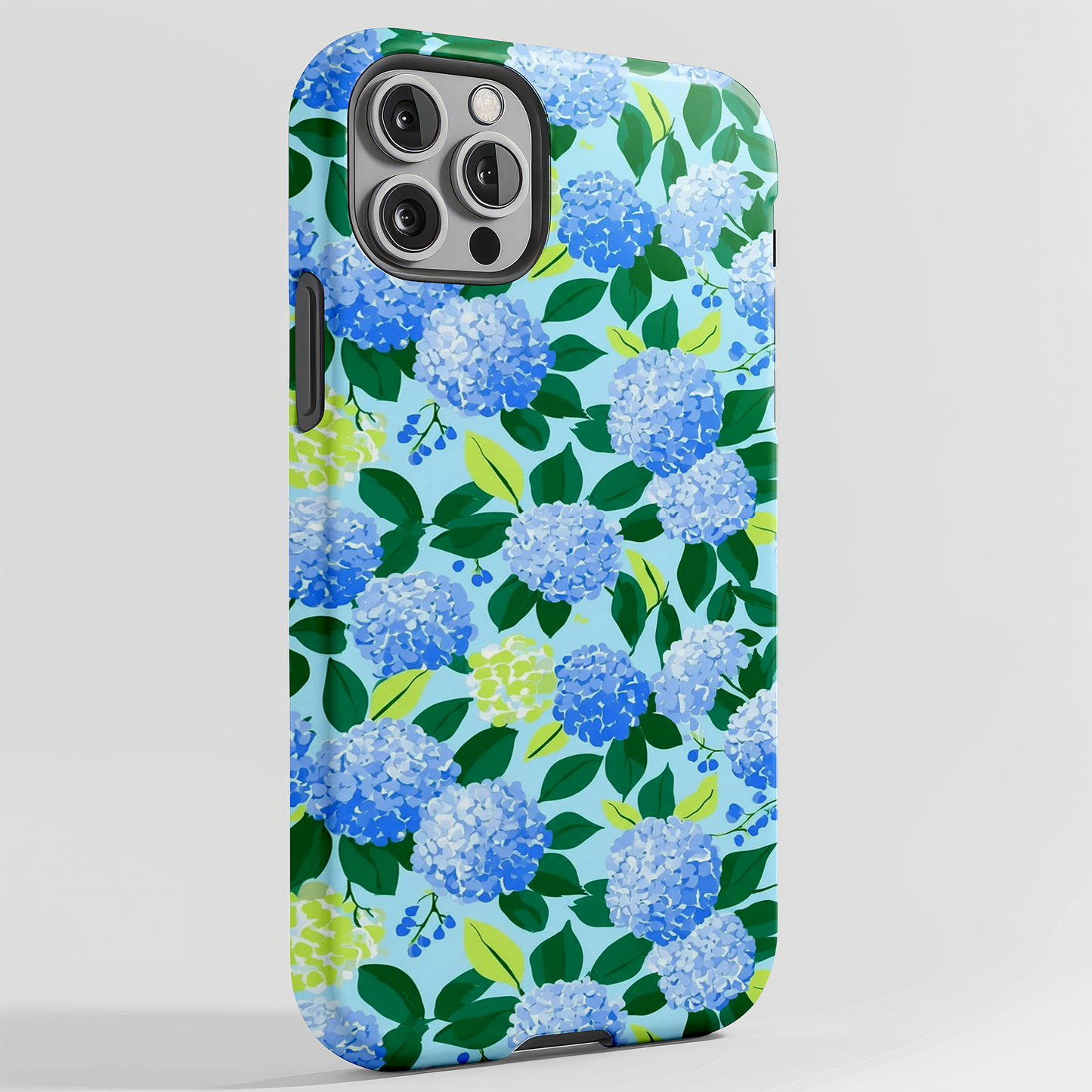 Preppy Hydrangea Phone Case