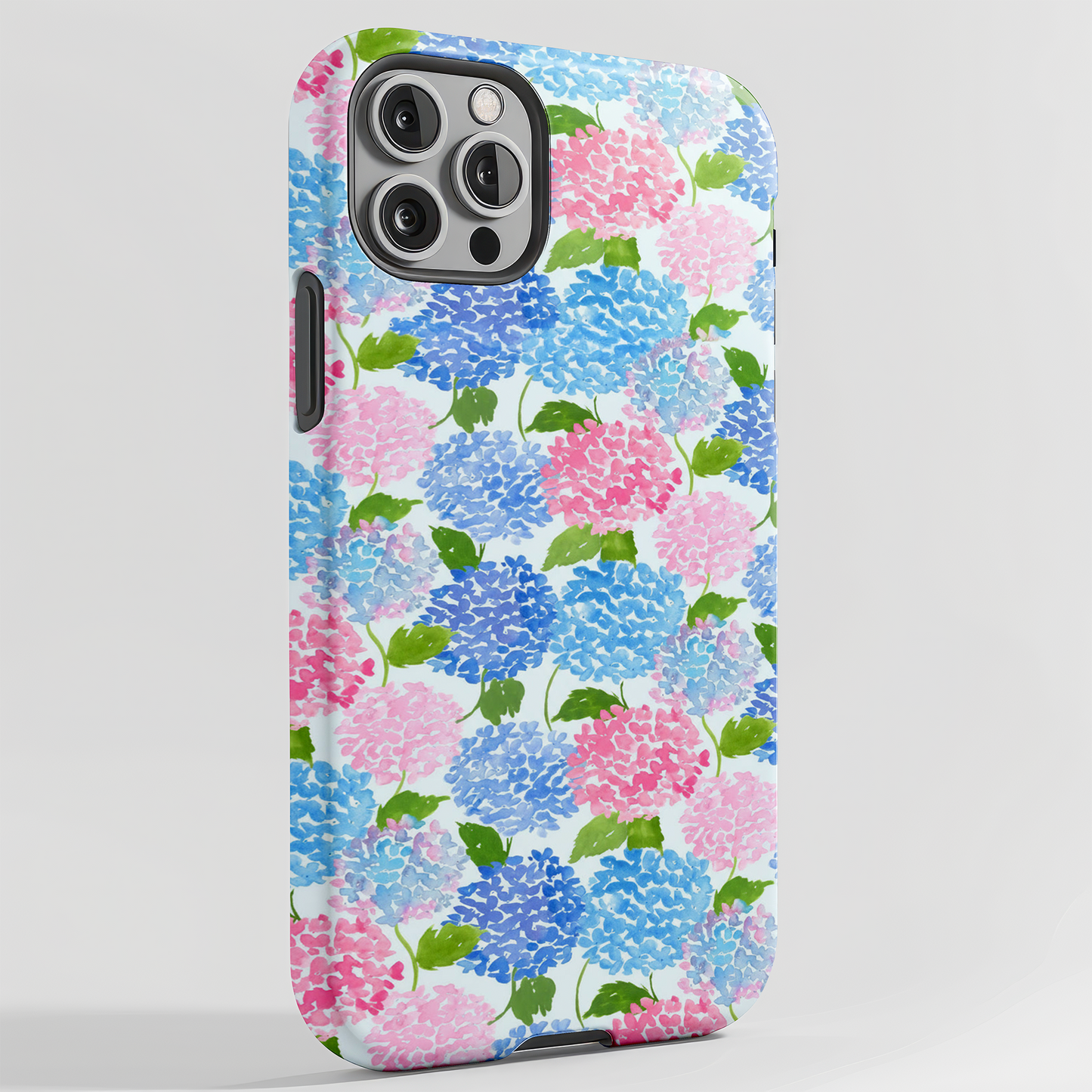 Preppy Hydrangea Phone Case