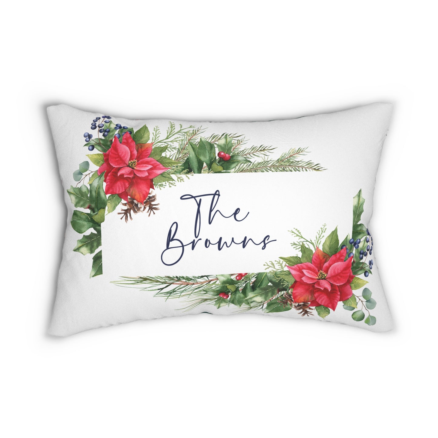 Spun Polyester Lumbar Pillow