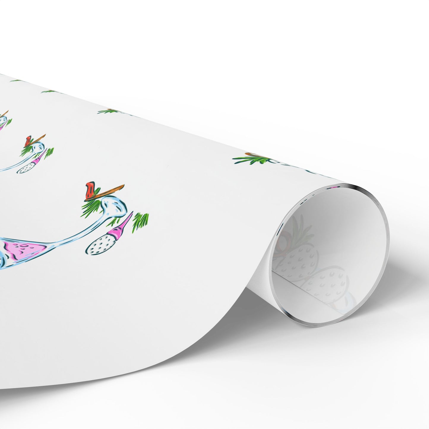 Golf Martini Wrapping Paper