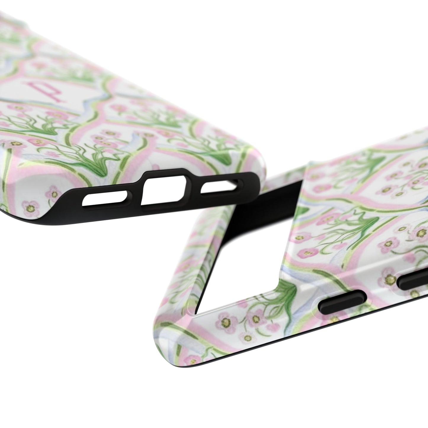 Pink Floral Personalized Phone Case