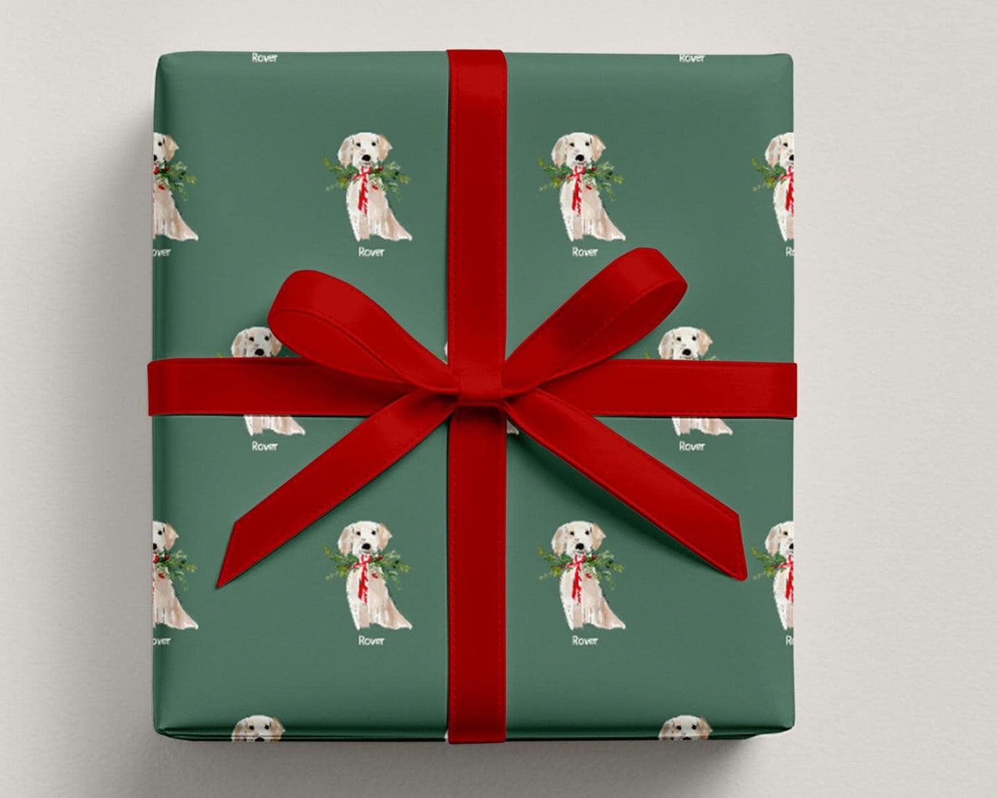Personalized Pet Gift Wrap