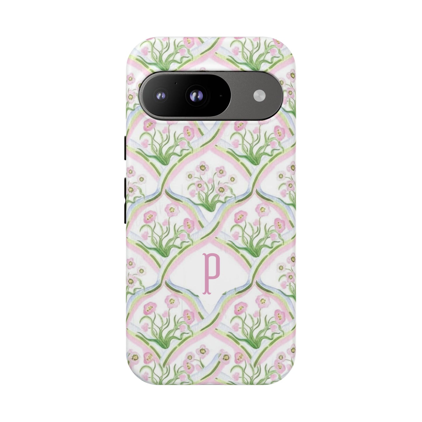 Pink Floral Personalized Phone Case