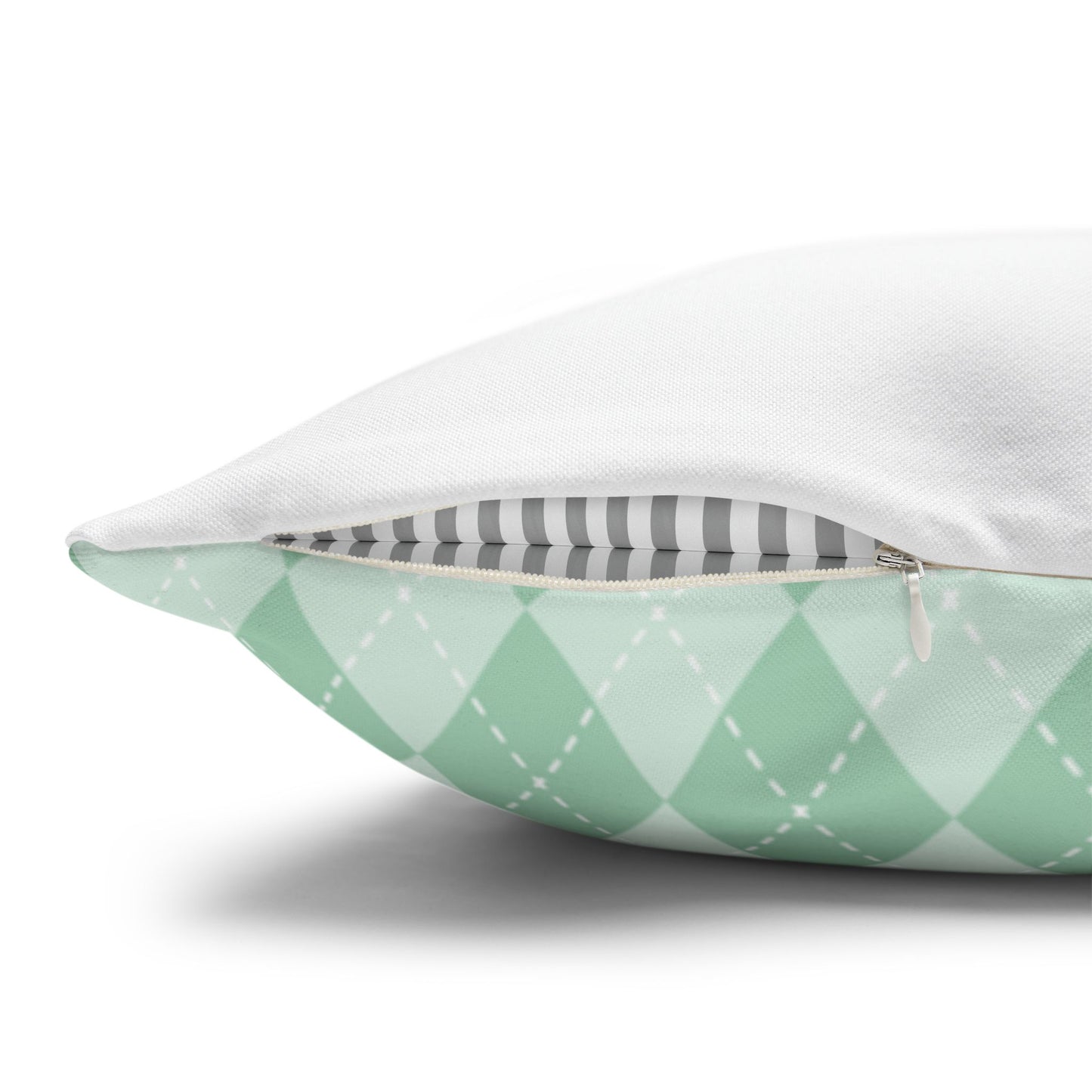 Floral Monogram M Pillowcase, Square Pillowcase