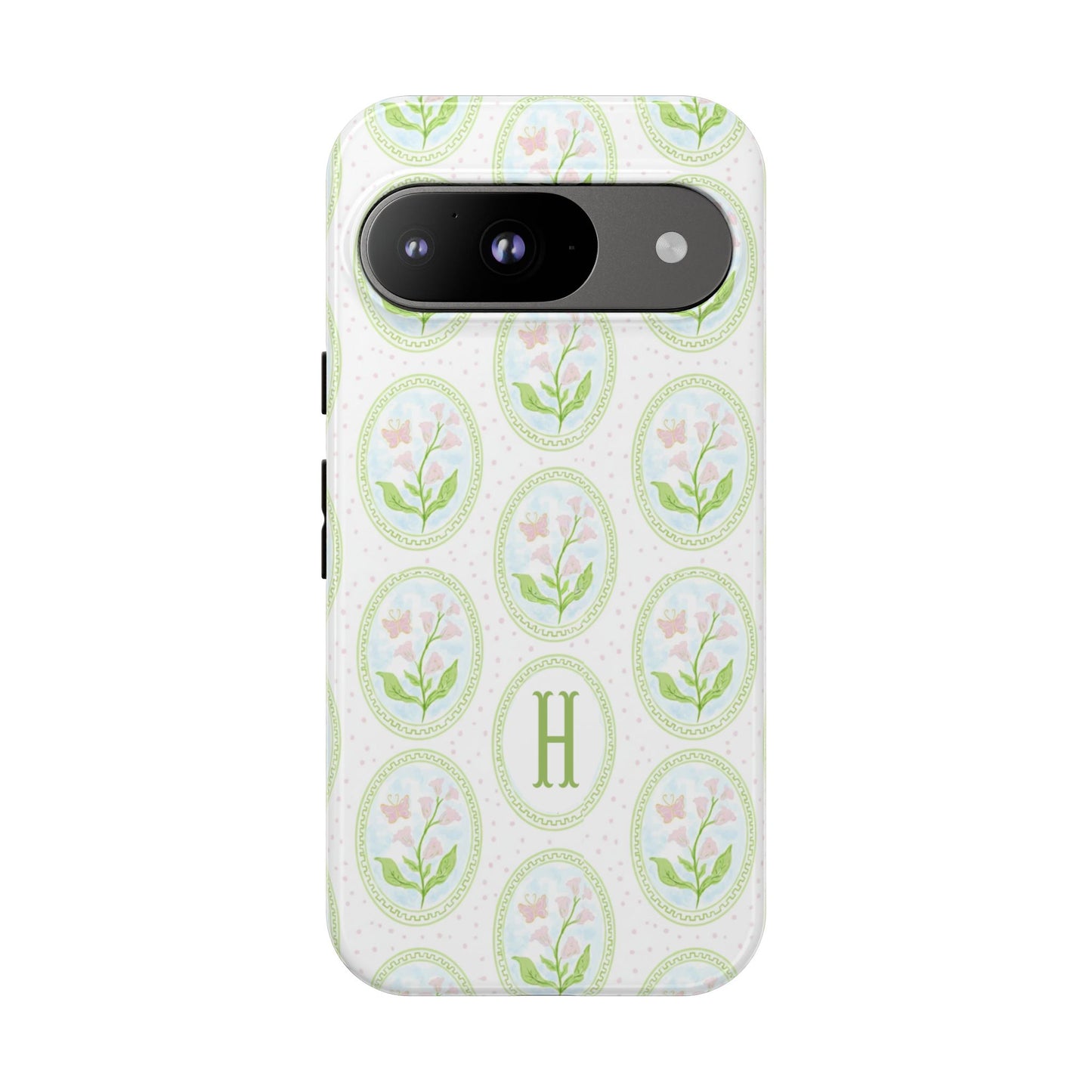 Floral Monogram Phone Case