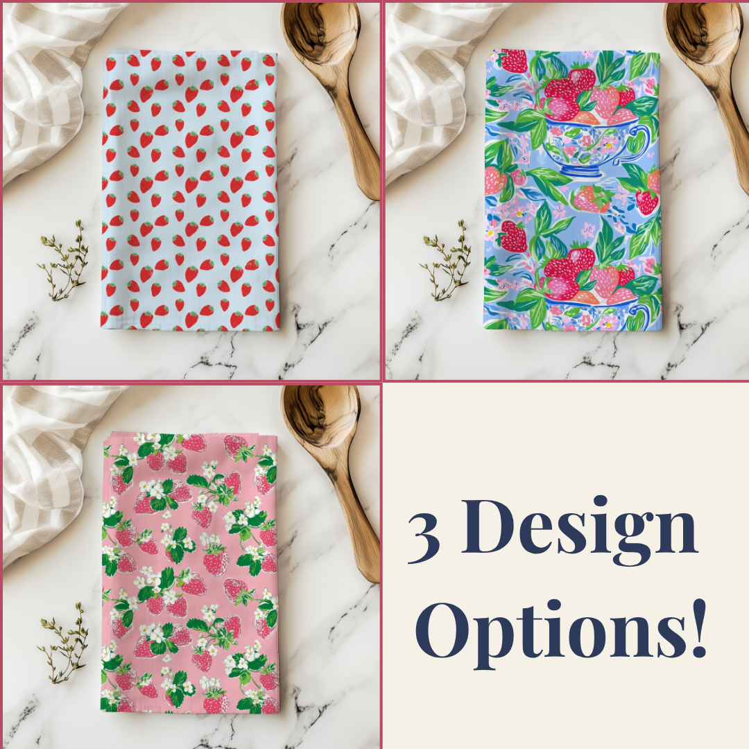 Strawberry Tea Towel