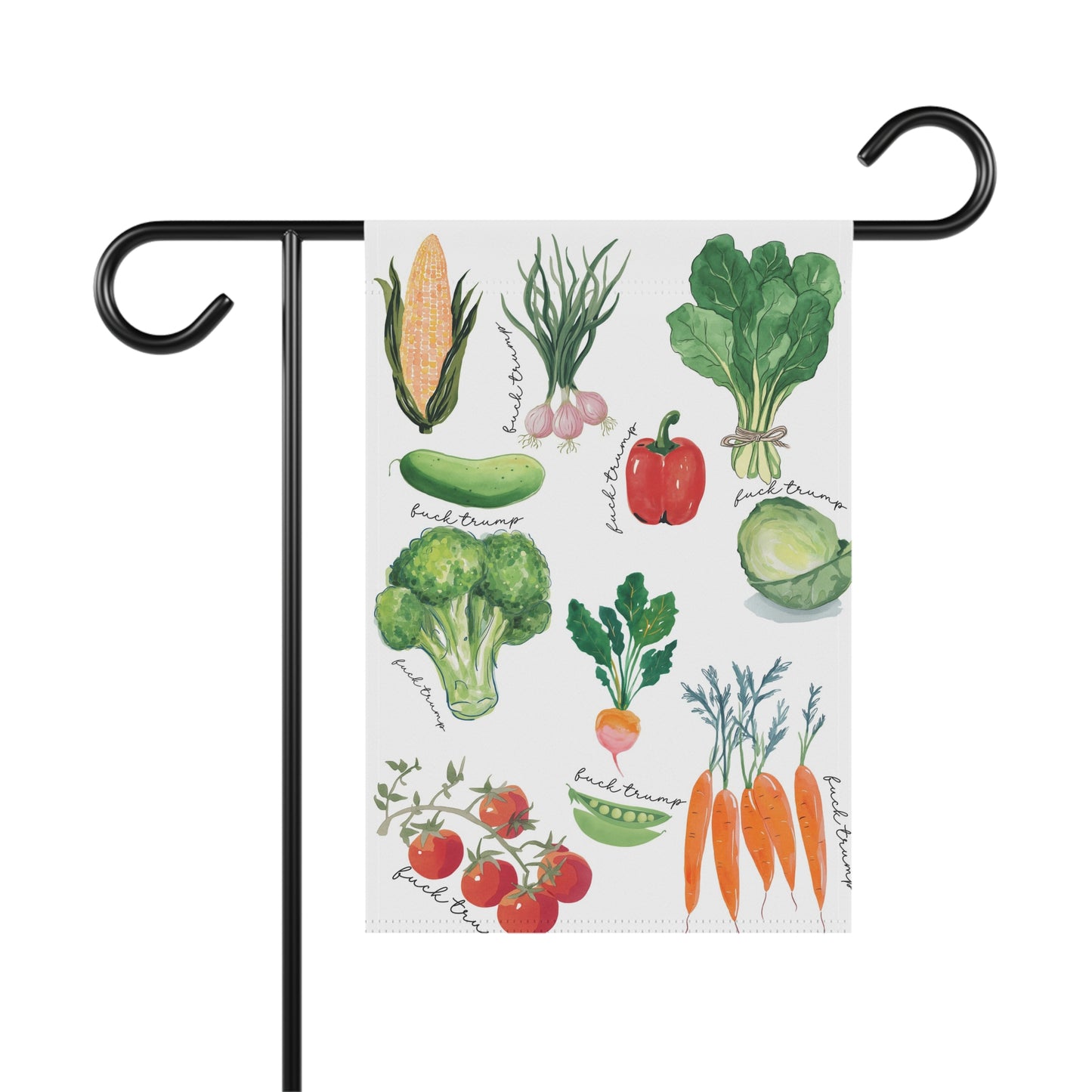 Fuck Trump Vegetable Garden Flag