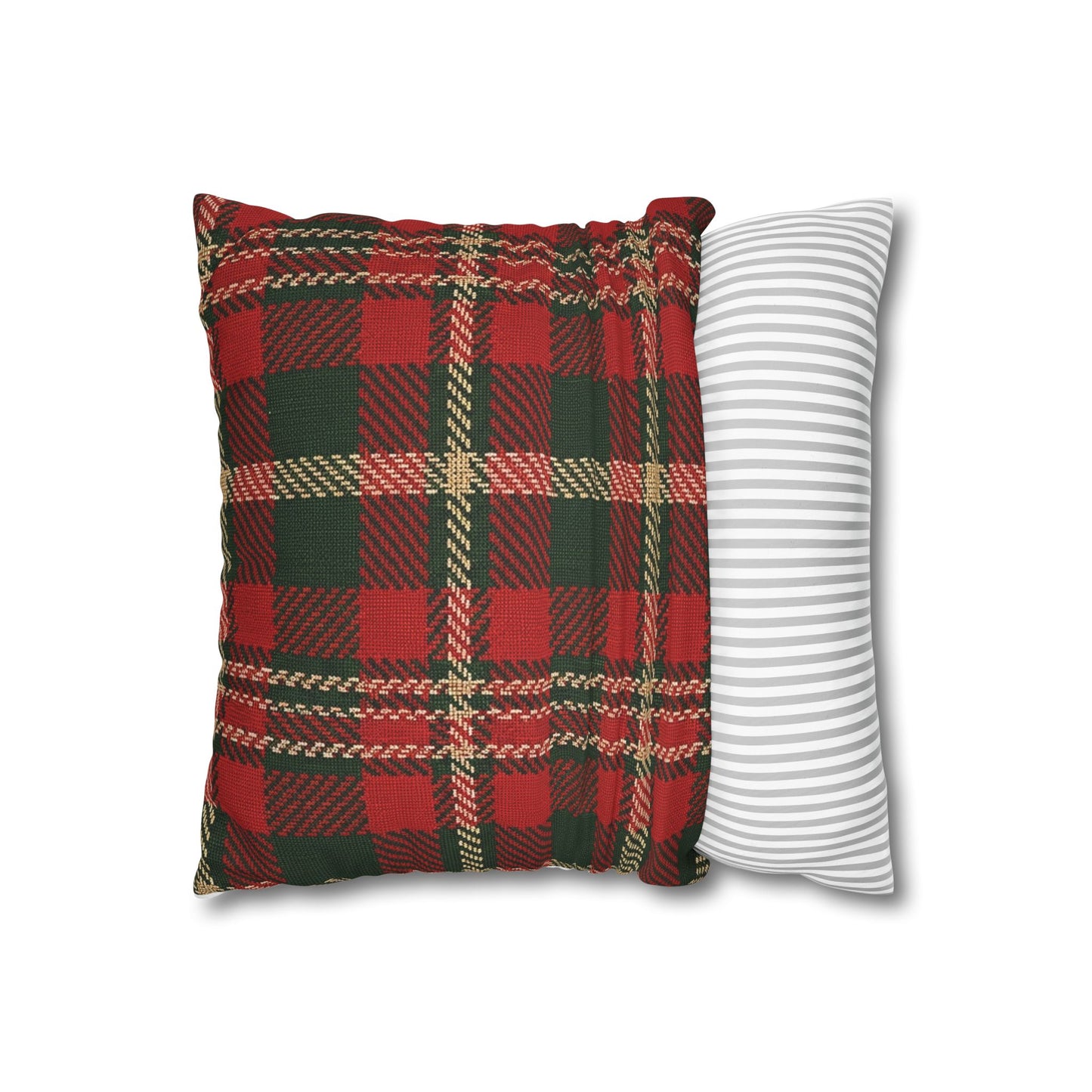Floral Ribbon Monogram M Pillowcase