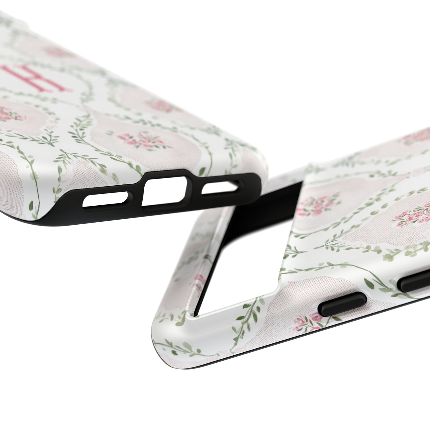 Vintage Coquette Floral Personalized Phone Case