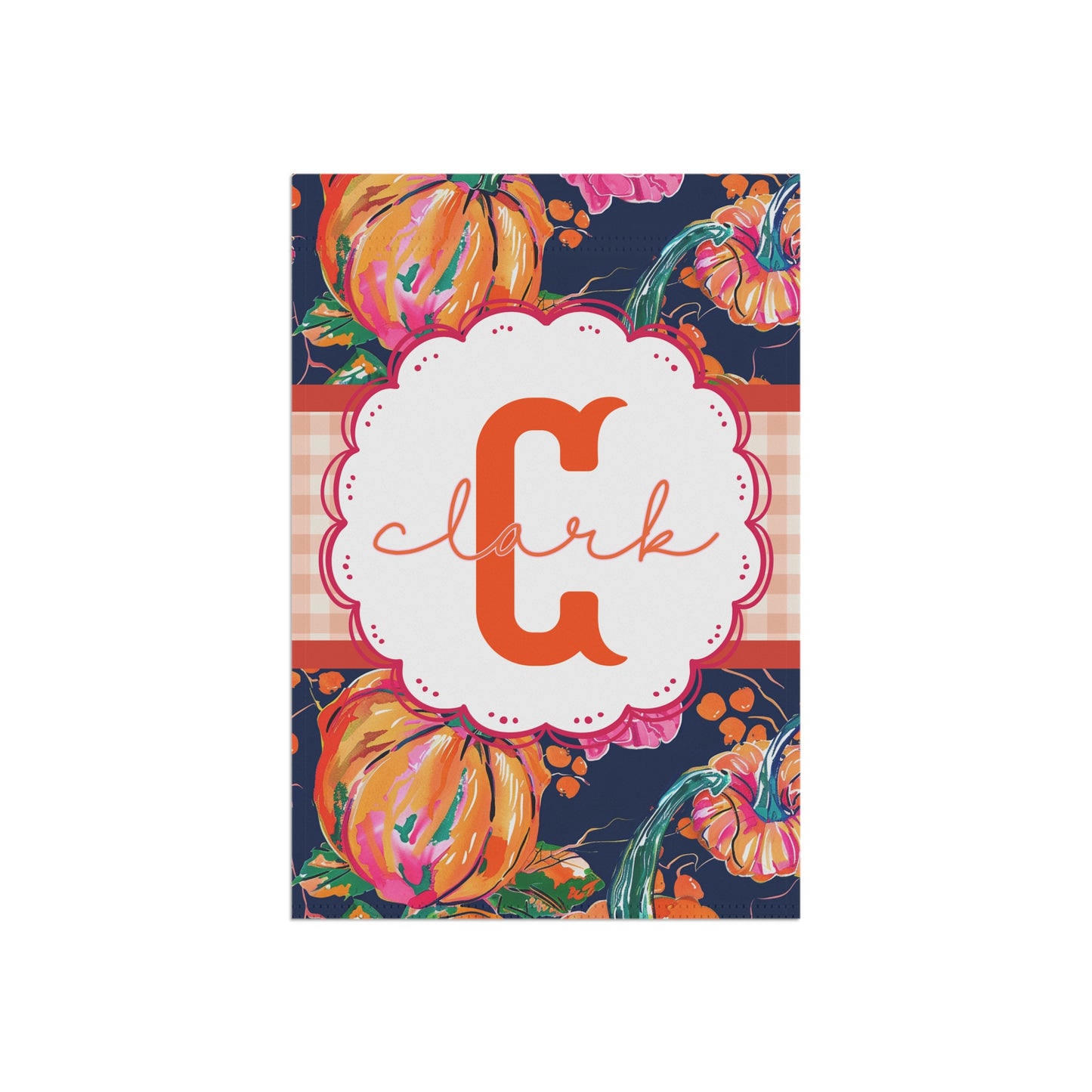 Personalized Fall Garden Flag