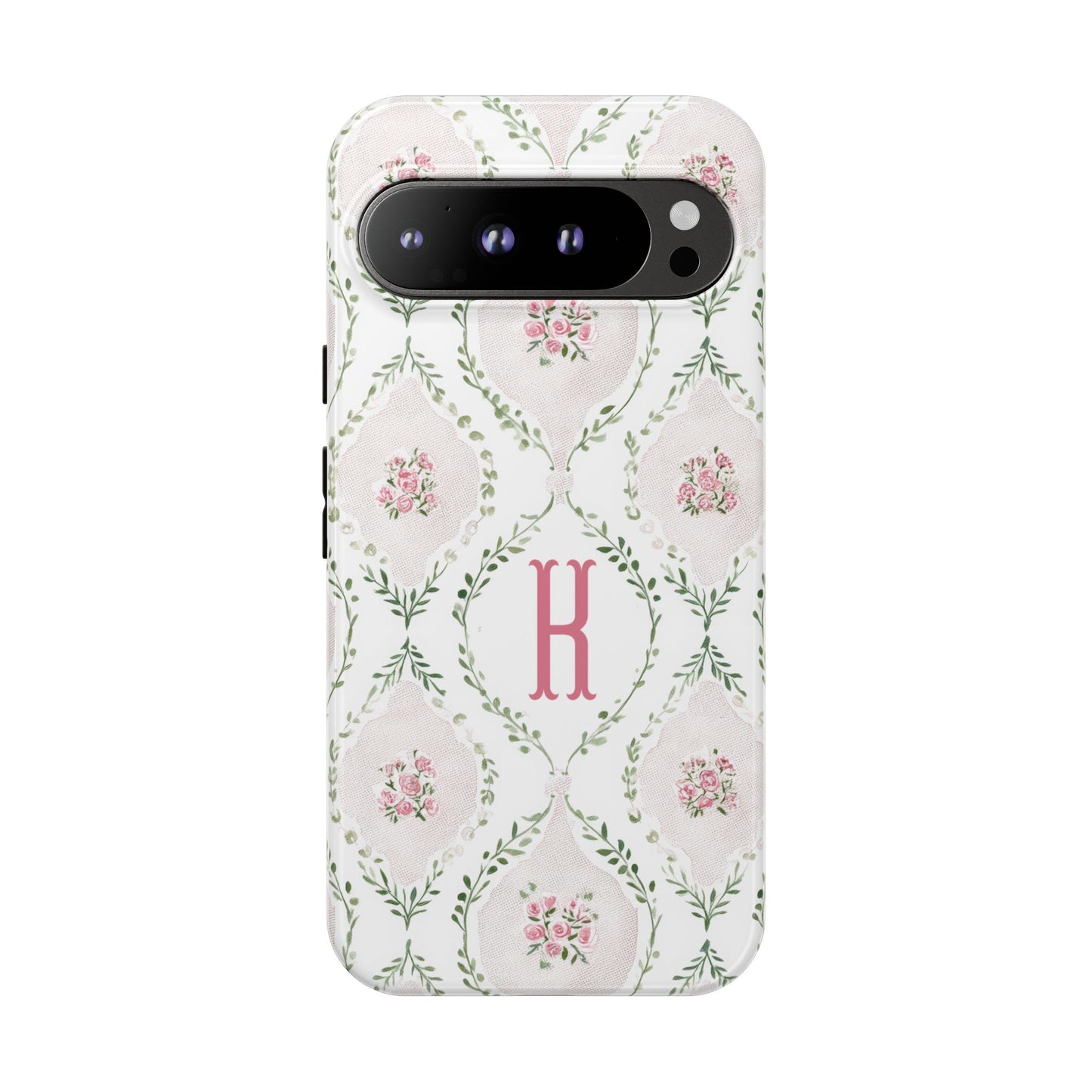 Vintage Coquette Floral Personalized Phone Case