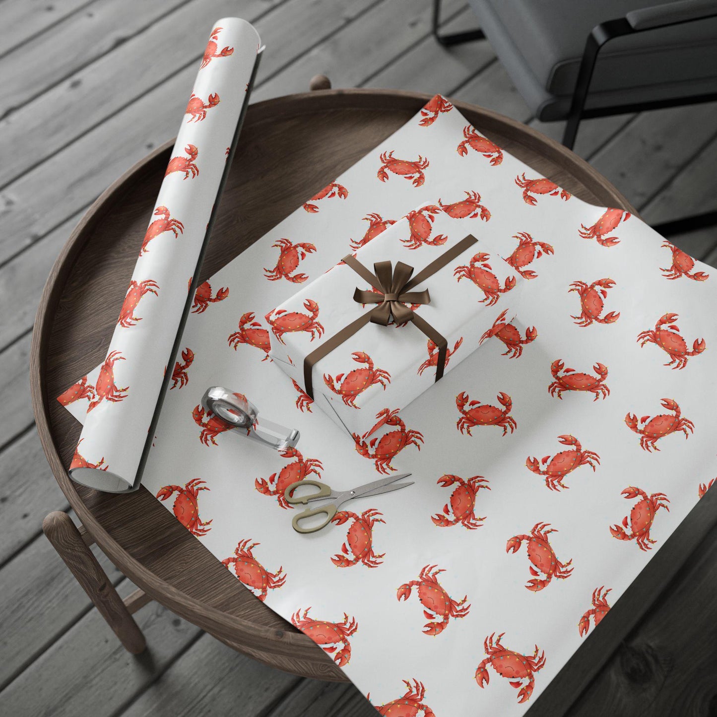 Crab Wrapping Paper