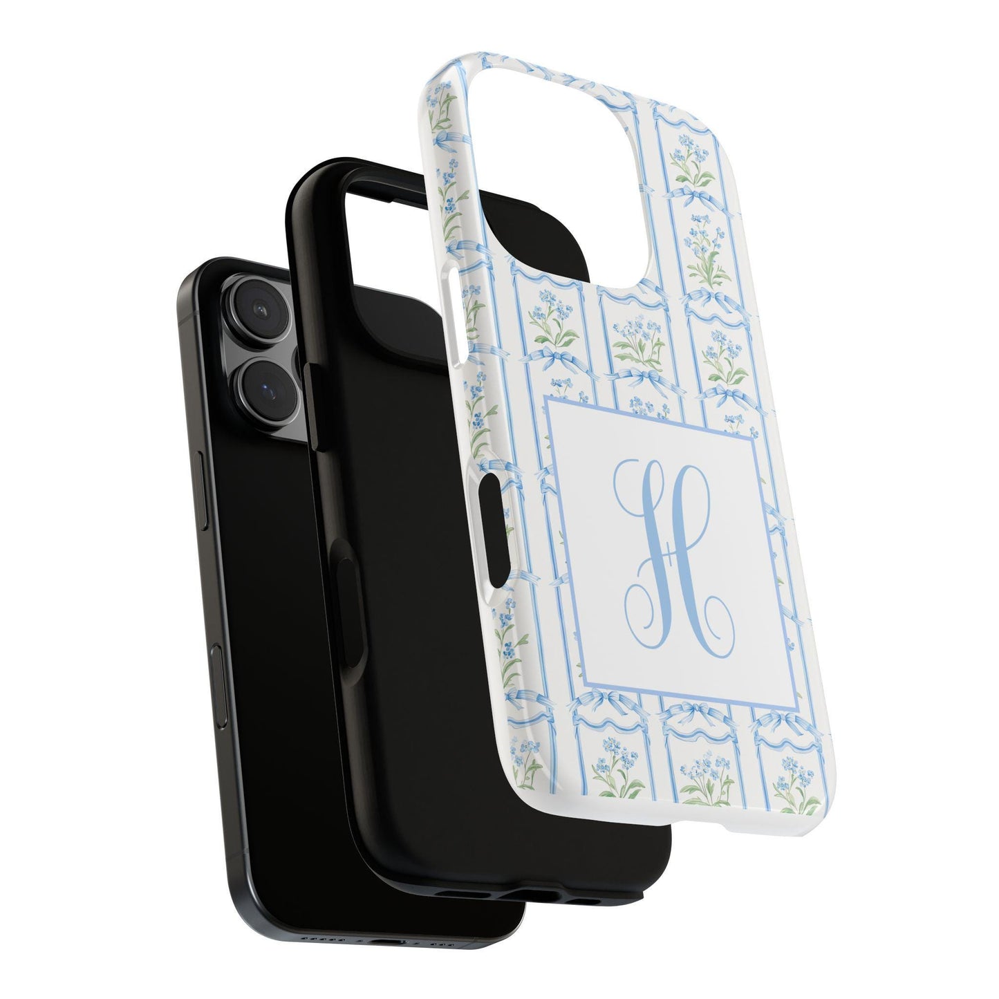 Monogram Floral Phone Case
