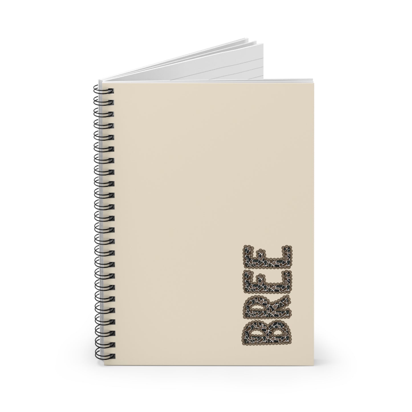 Personalized Girly Camo Notebook