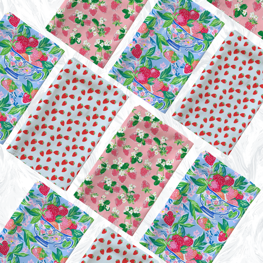Strawberry Tea Towel