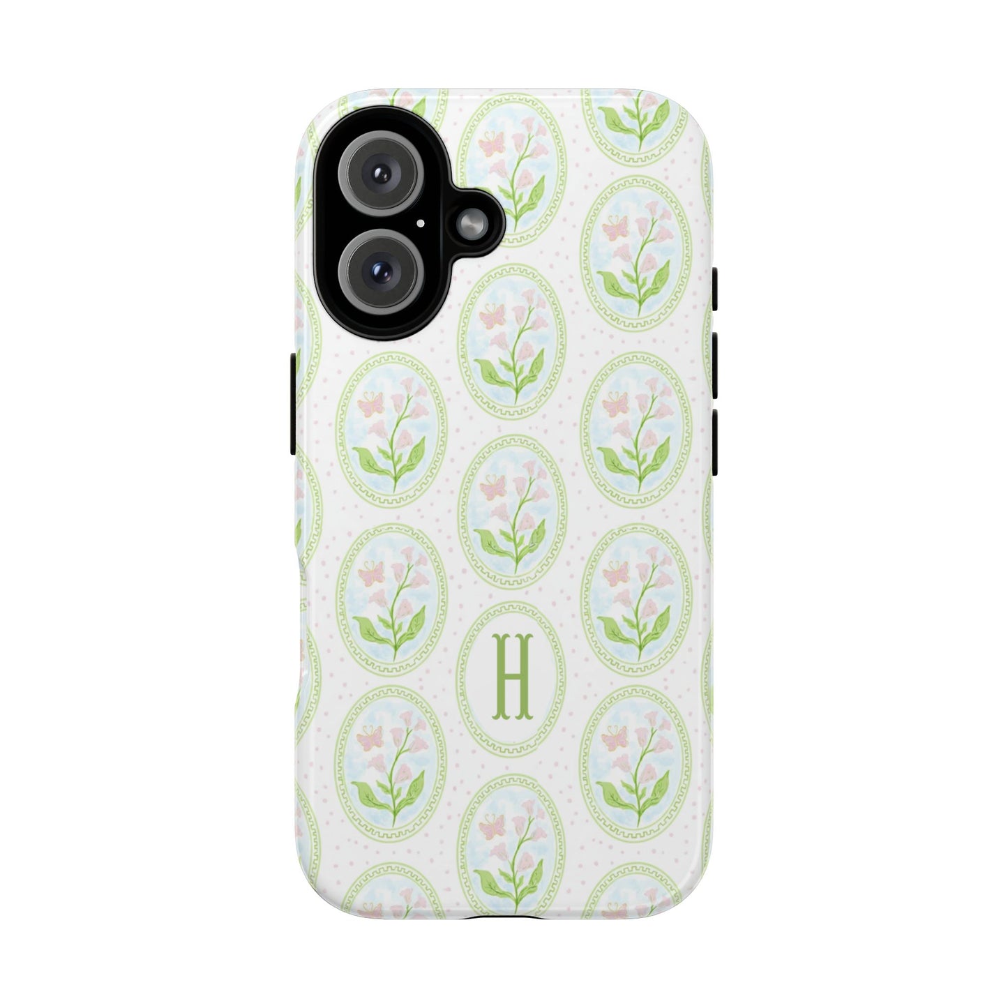 Floral Monogram Phone Case