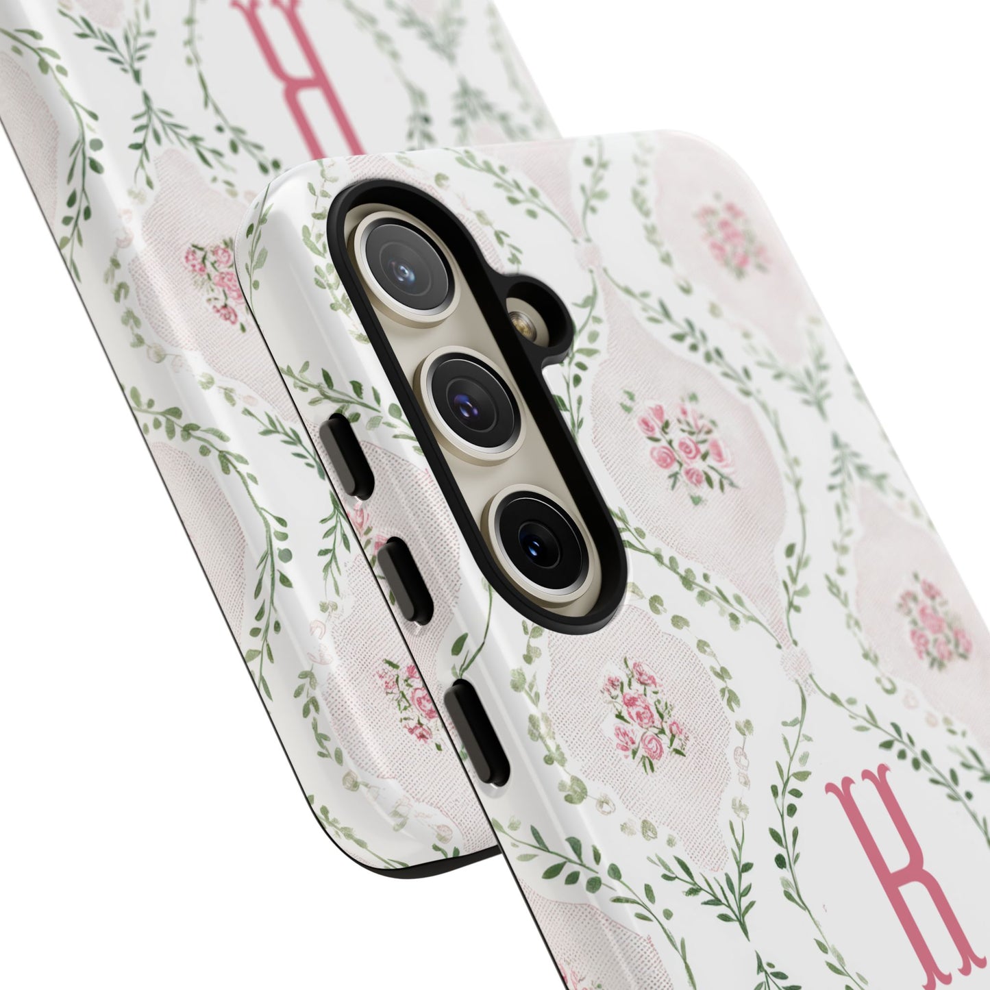 Vintage Coquette Floral Personalized Phone Case