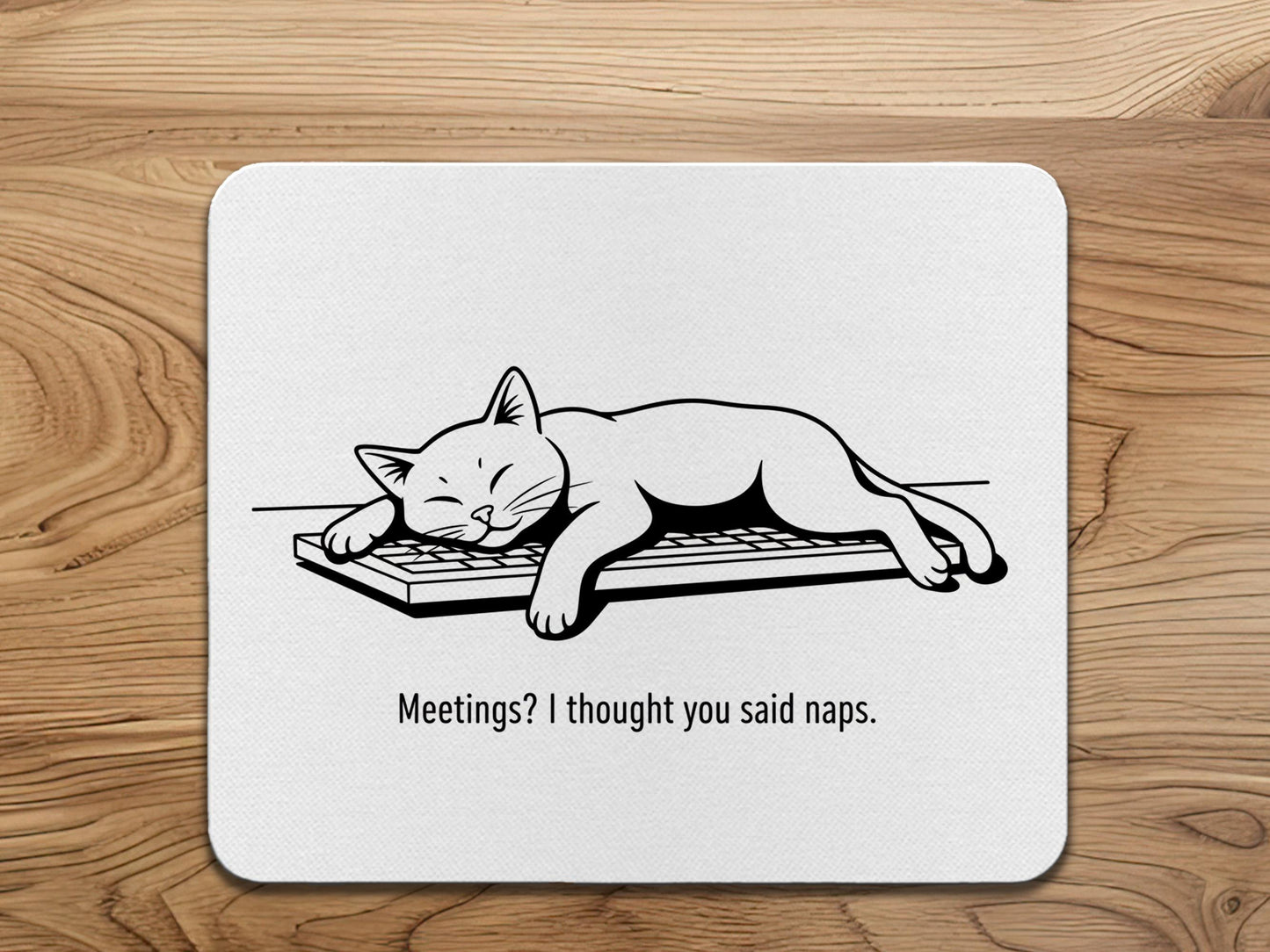 Funny Cat Mouse Pad