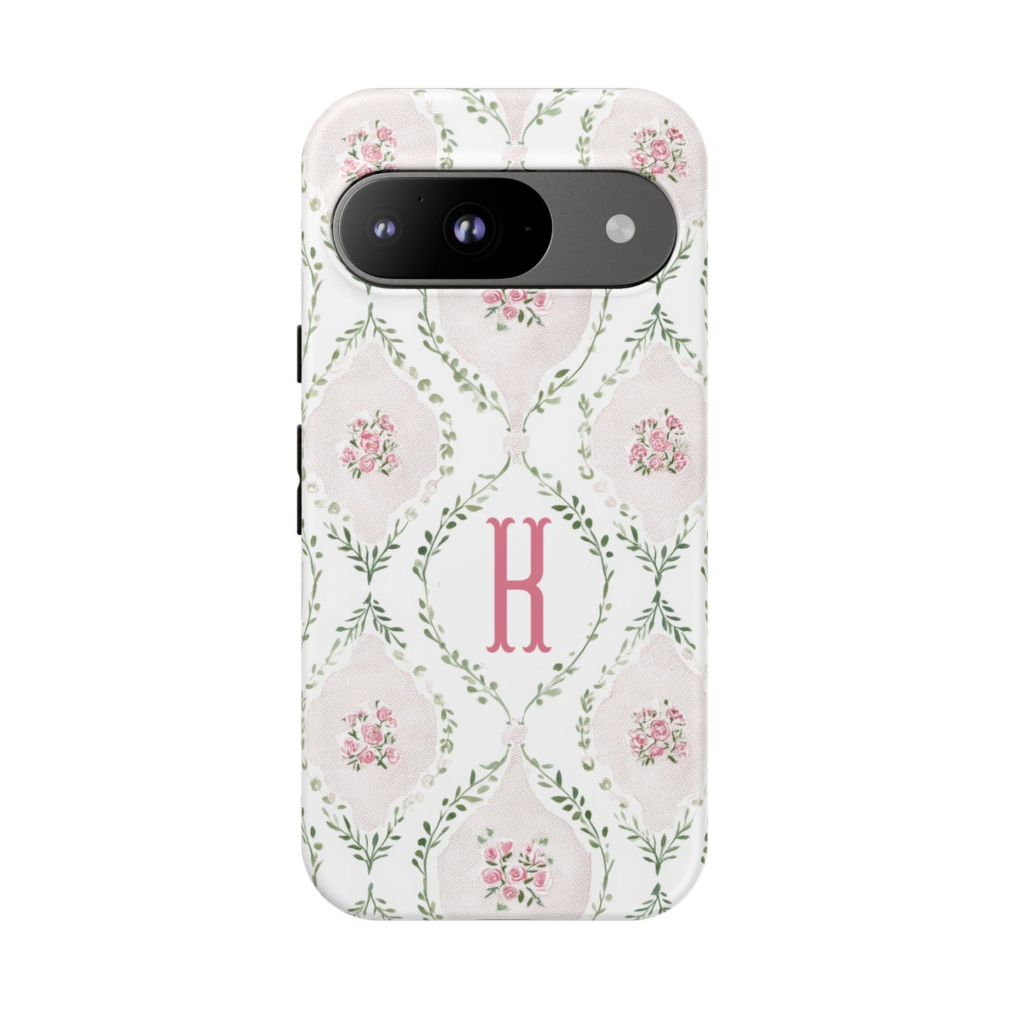 Vintage Coquette Floral Personalized Phone Case