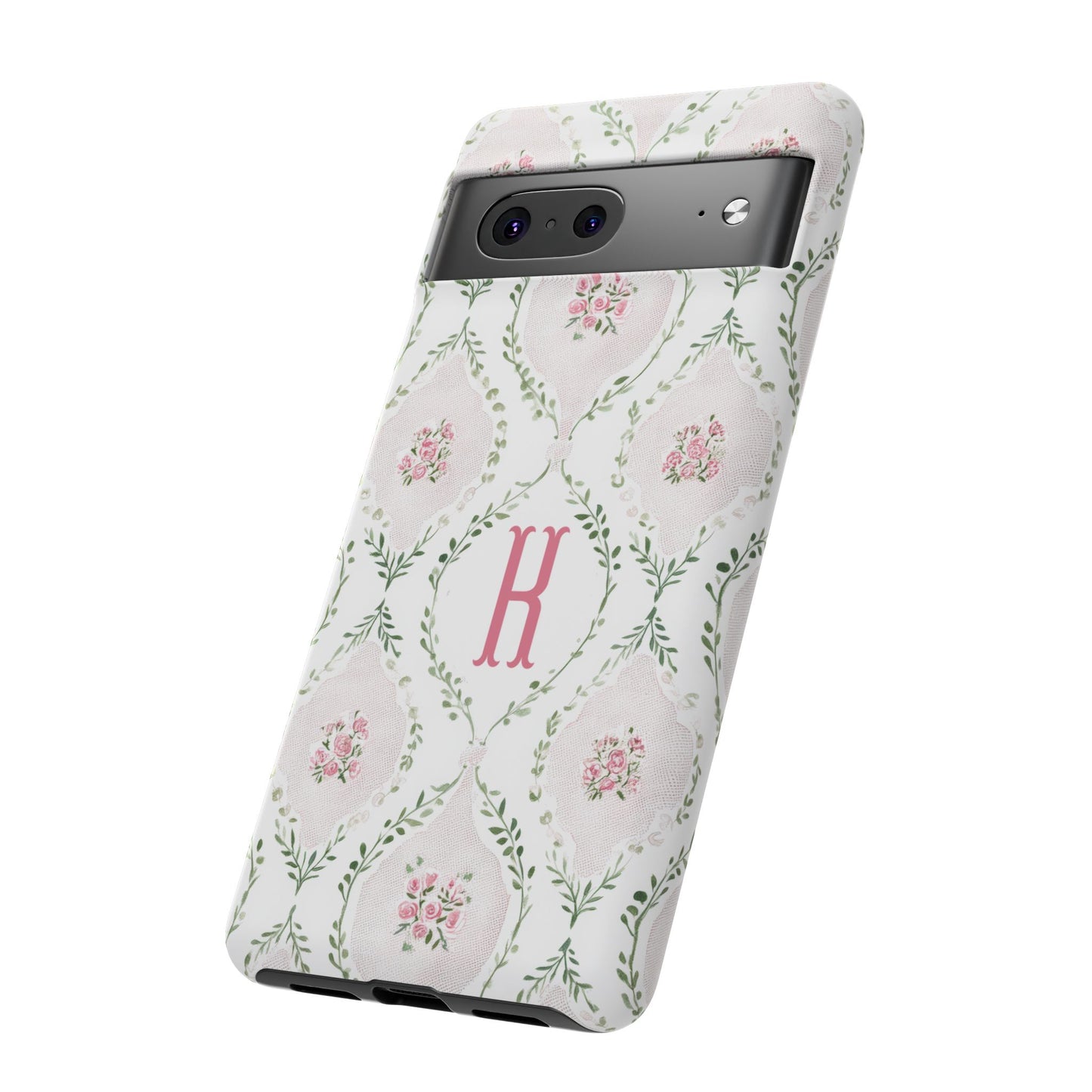 Vintage Coquette Floral Personalized Phone Case
