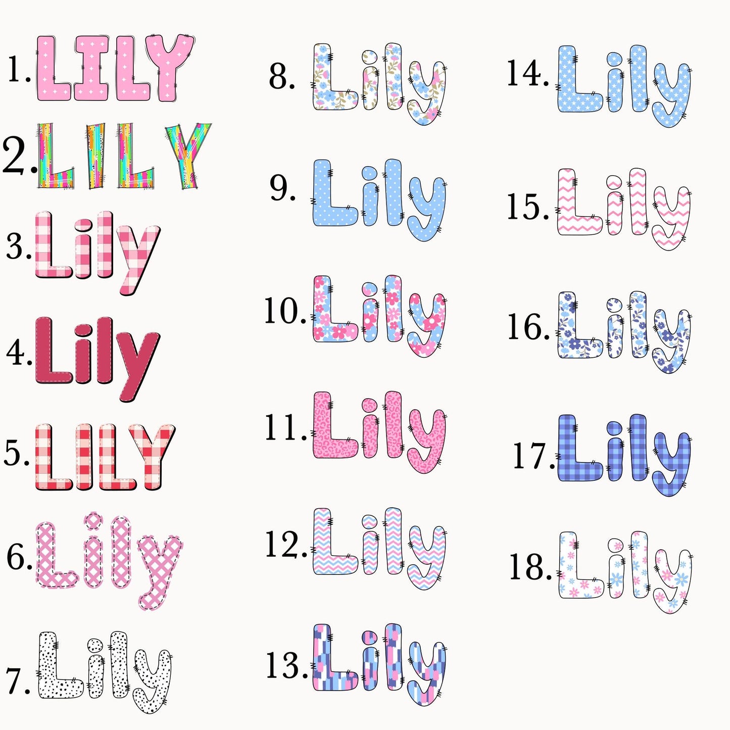 Custom Name Wrapping Paper