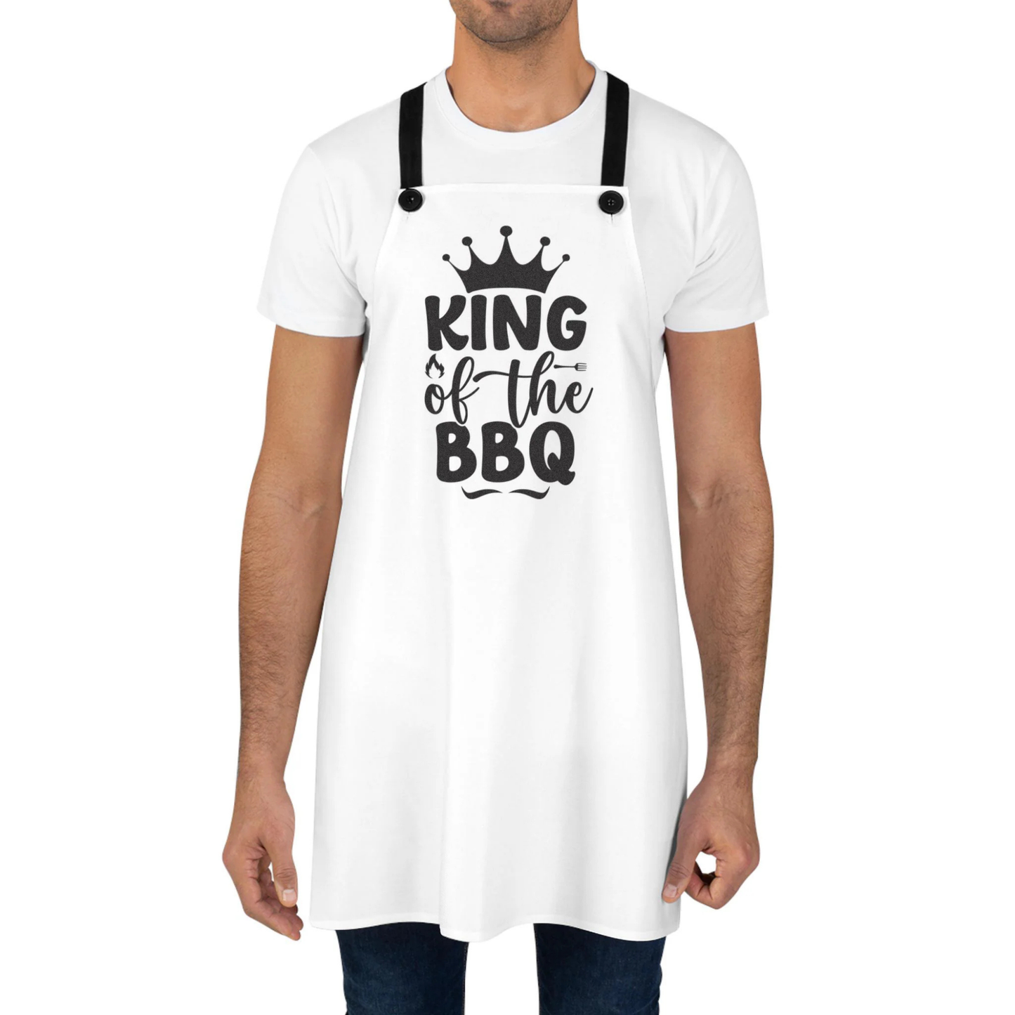 Grill Master Apron | BBQ Cooking Apron for Dads and Grandpa Fathers Day Gift