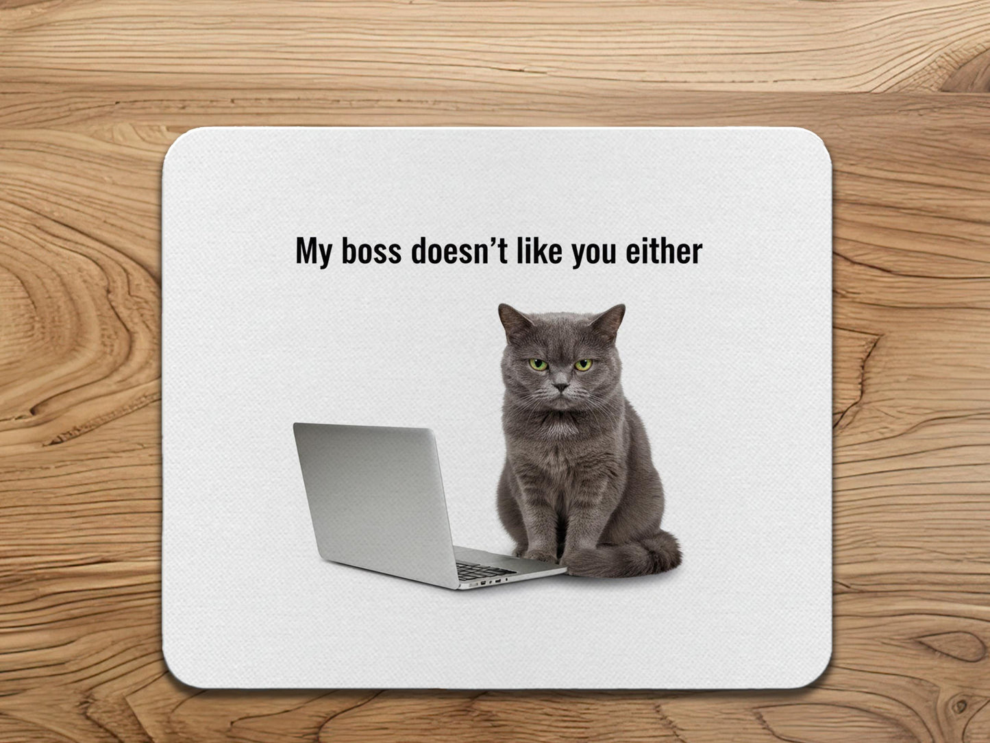 Funny Cat Mouse Pad