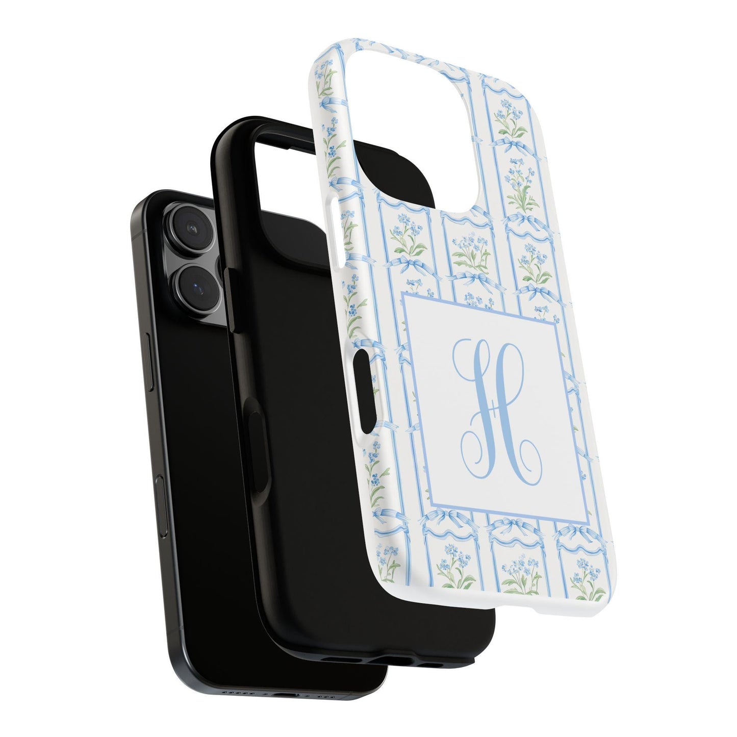 Monogram Floral Phone Case