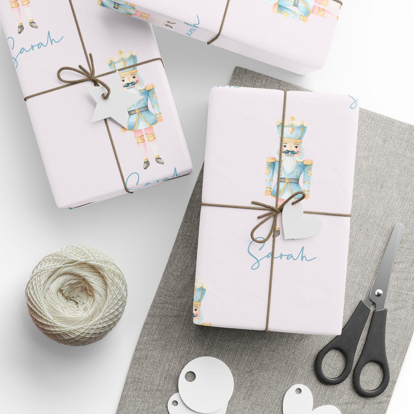 Pink Nutcracker Wrapping Paper – Personalized