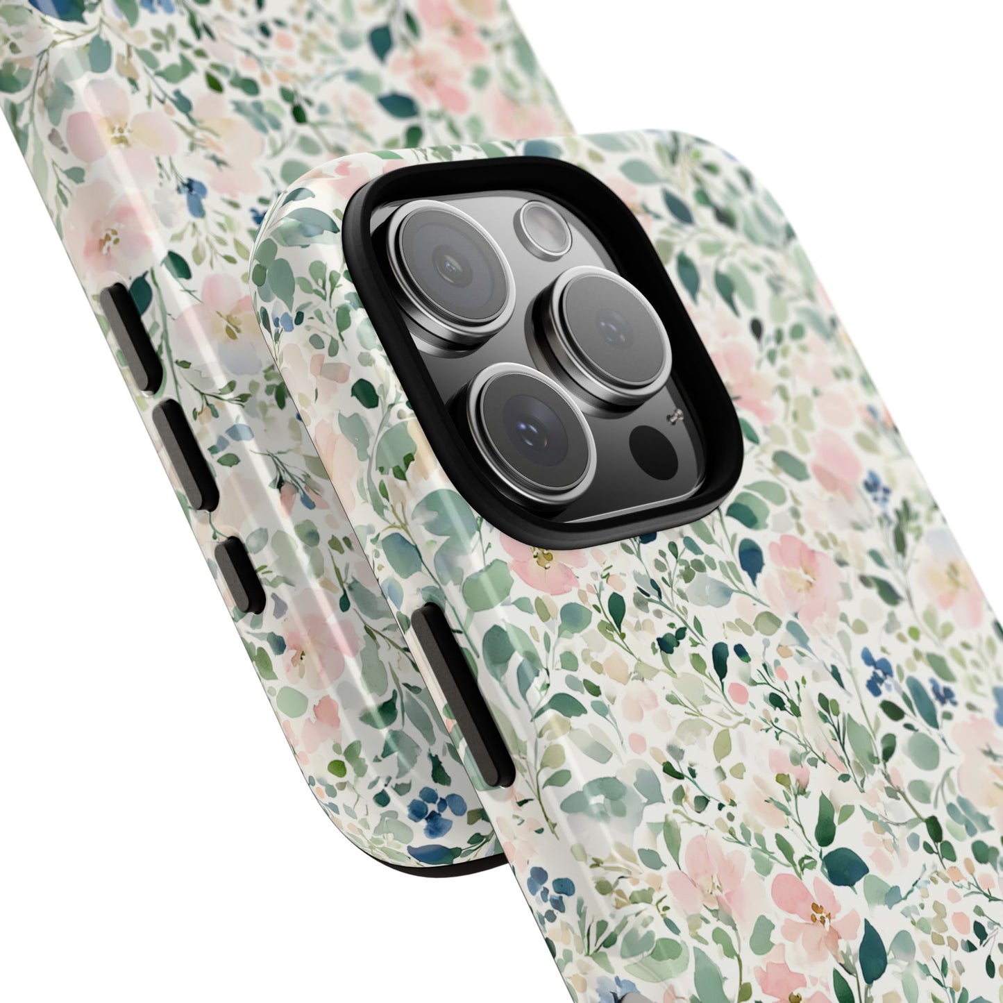 Personalized Watercolor Wildflower Phone Case