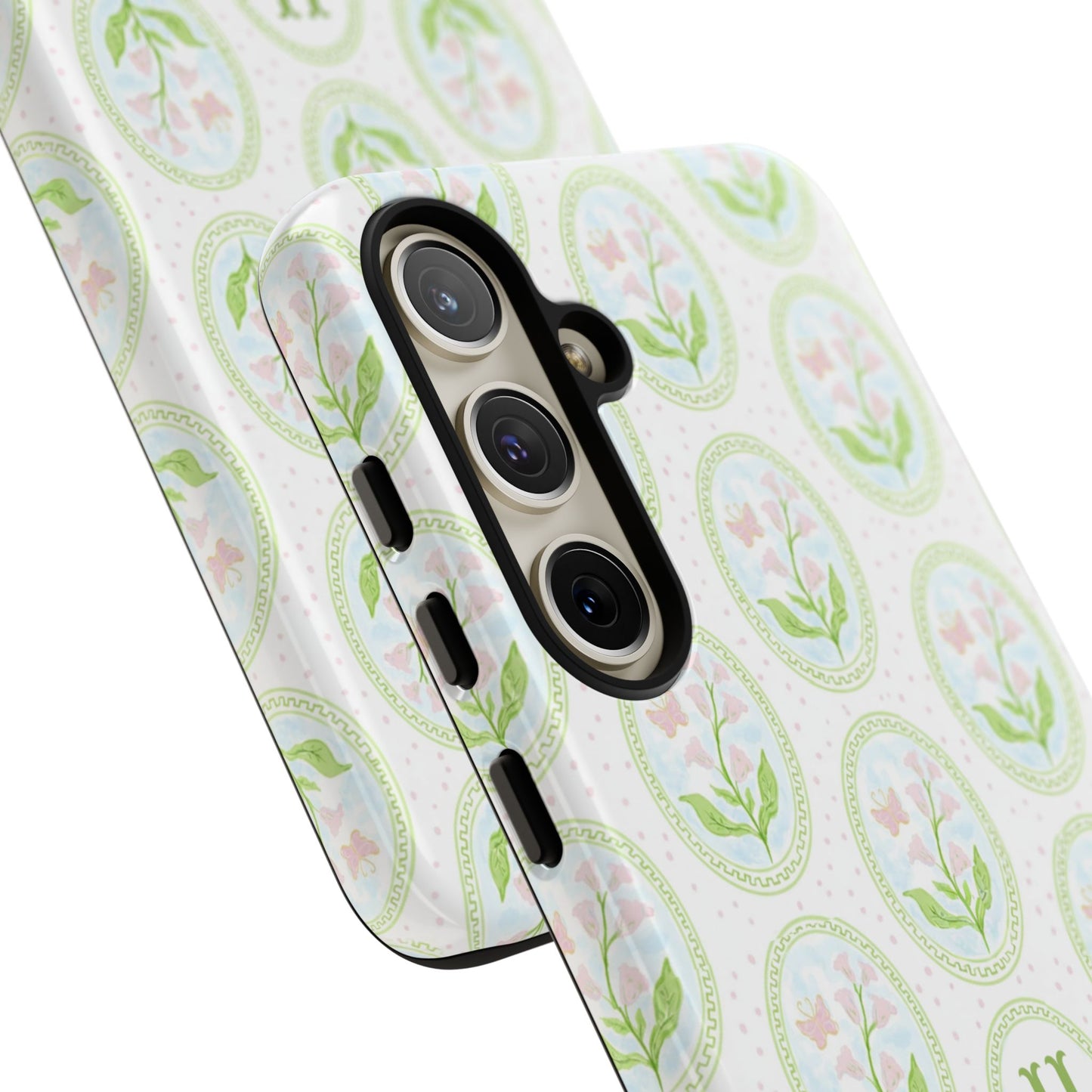 Floral Monogram Phone Case