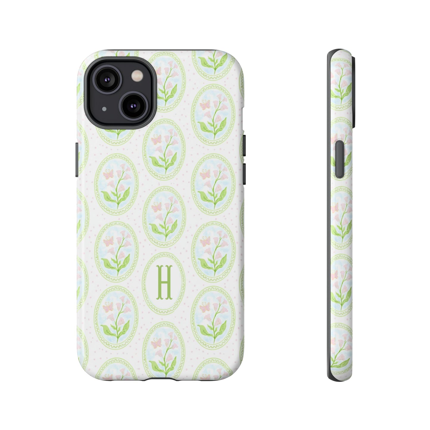 Floral Monogram Phone Case