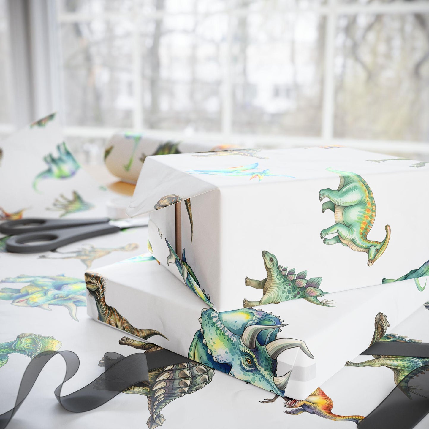 Dinosaur Wrapping Paper