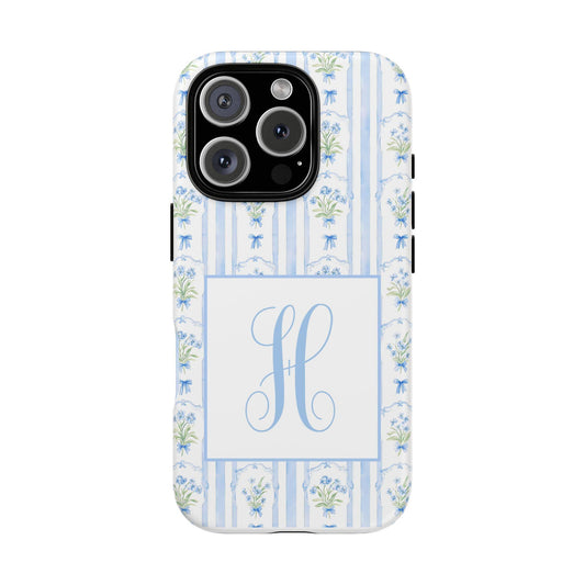 Monogram Floral Phone Case