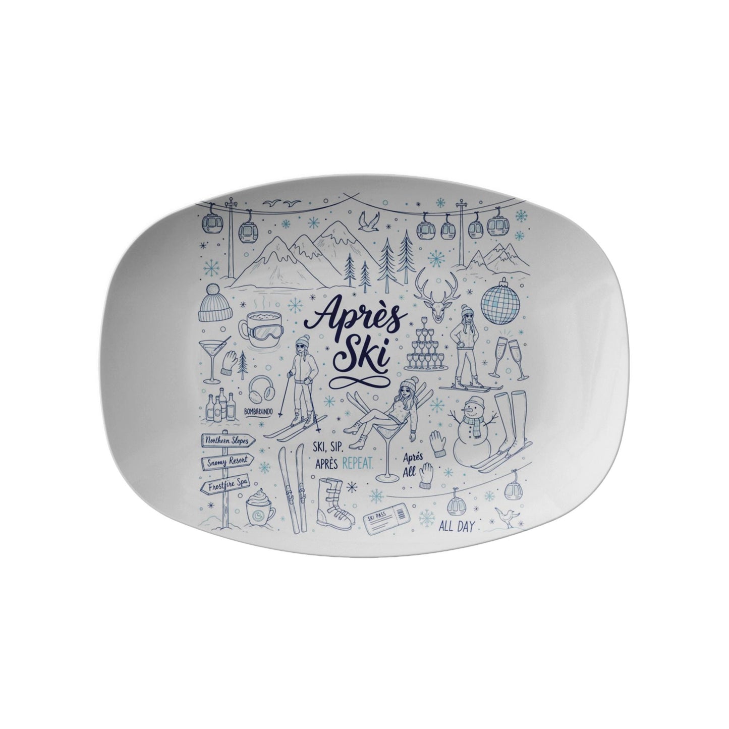 Après-Ski Serving Platter