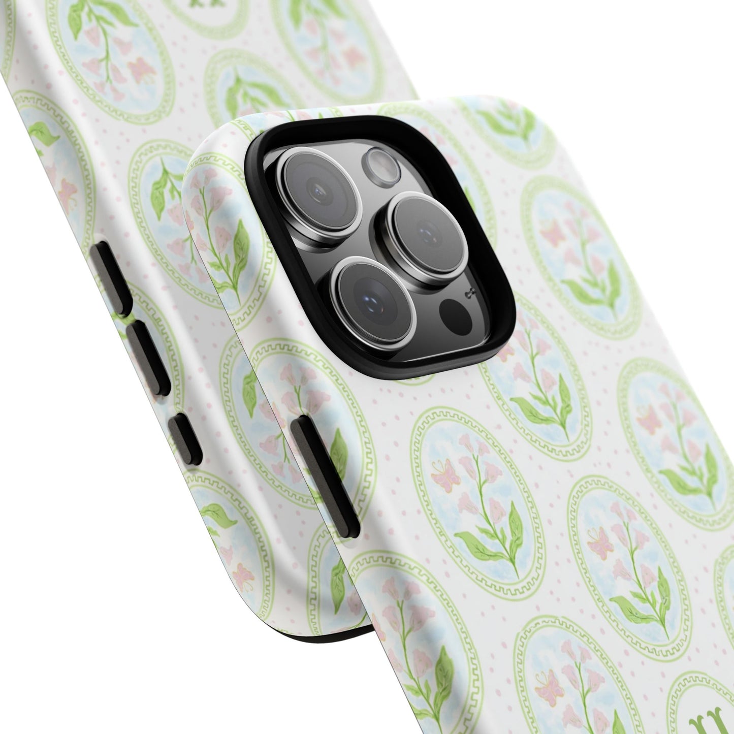 Floral Monogram Phone Case