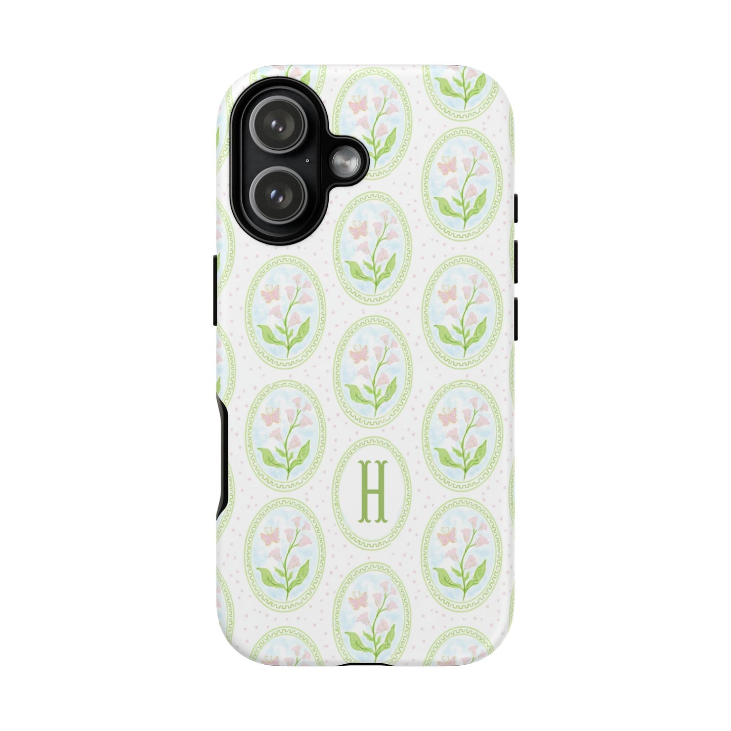 Floral Monogram Phone Case