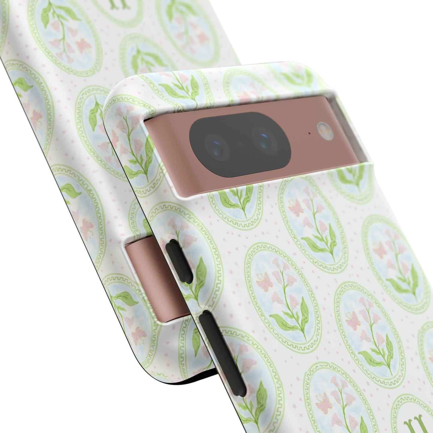 Floral Monogram Phone Case