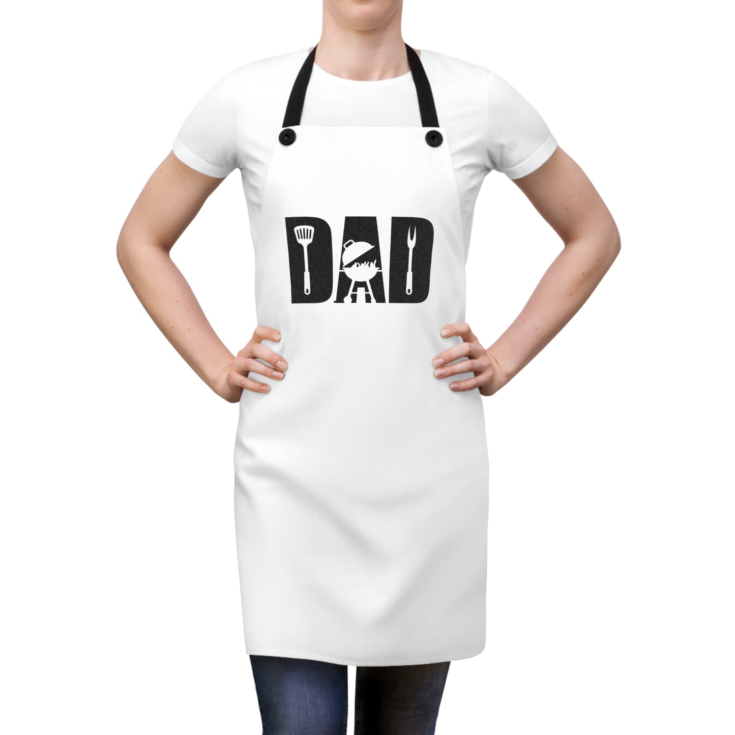 Dad BBQ Apron | Grillmaster Cooking Apron, Fathers Day Apron