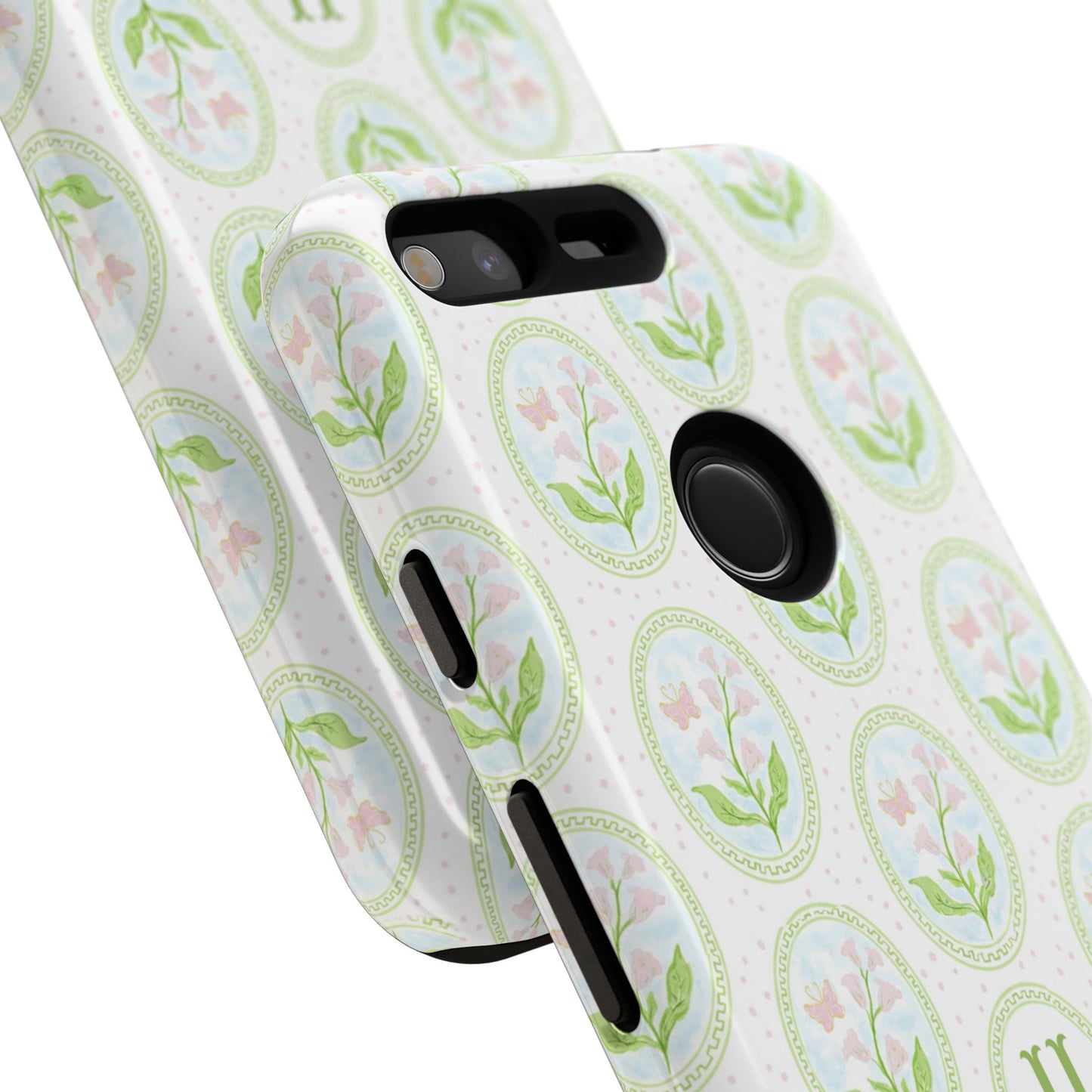 Floral Monogram Phone Case