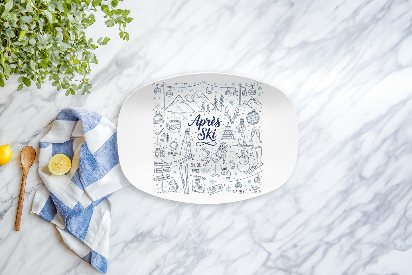 Après-Ski Serving Platter