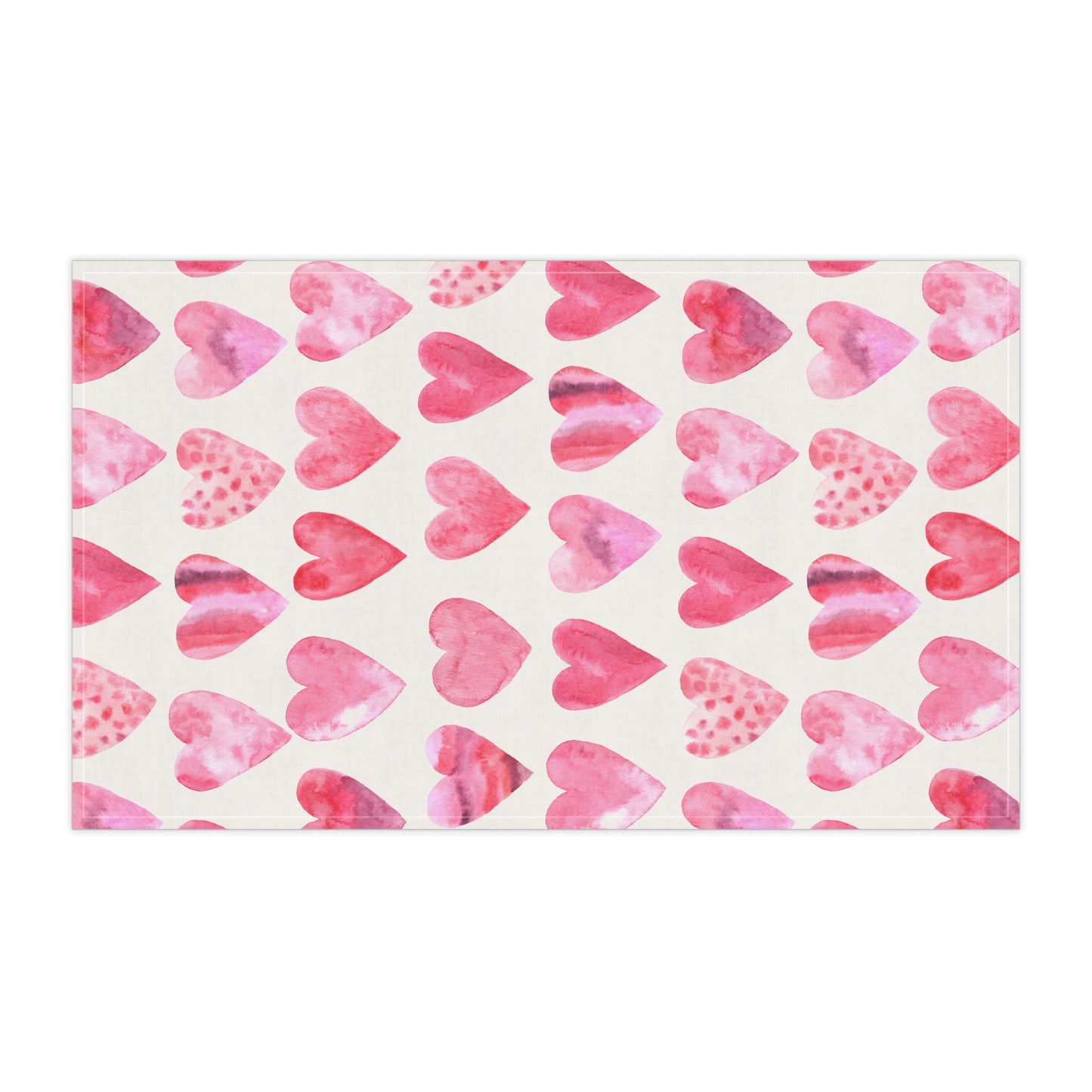 Valentines Heart Tea Towel