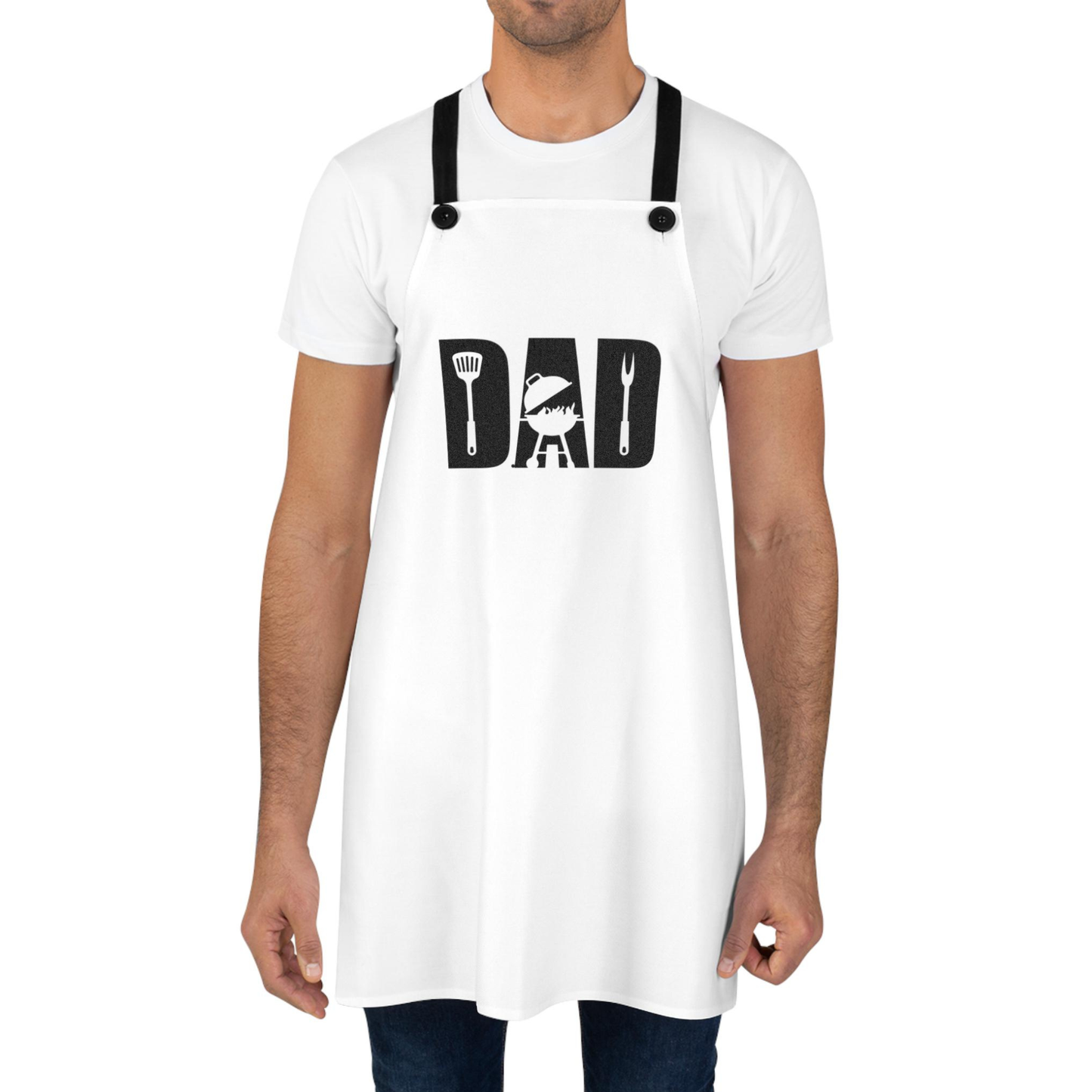 Grill Master Apron | BBQ Cooking Apron for Dads and Grandpa Fathers Day Gift