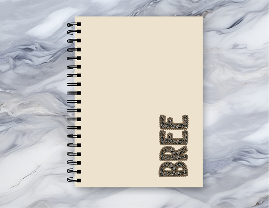 Personalized Girly Camo Notebook
