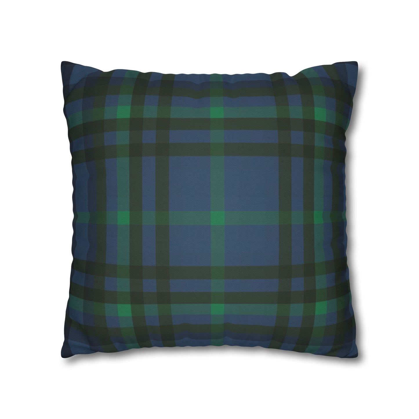 Monogram M Wreath Pillow | Decorative Square Pillowcase